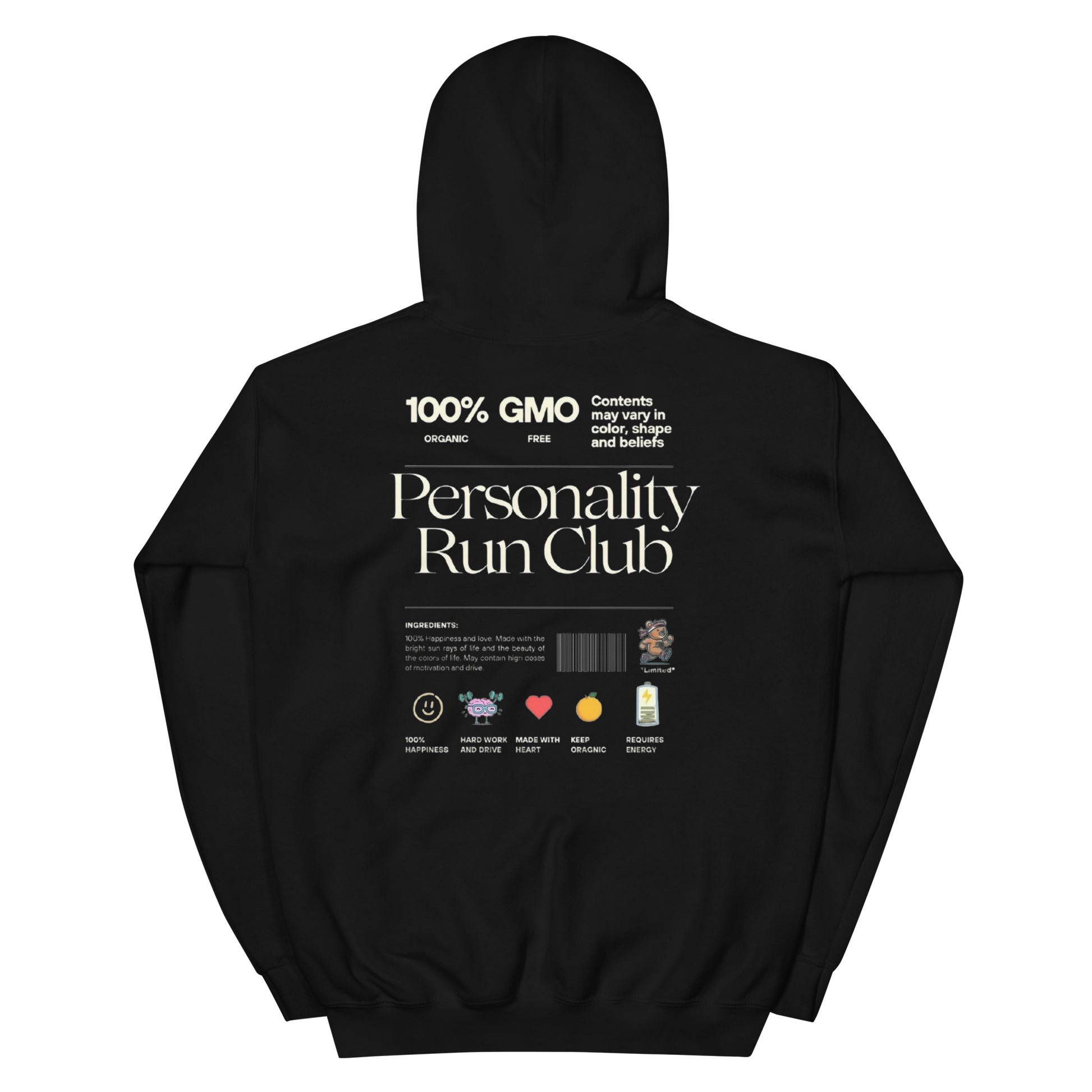 Mens Running Club Hoodie