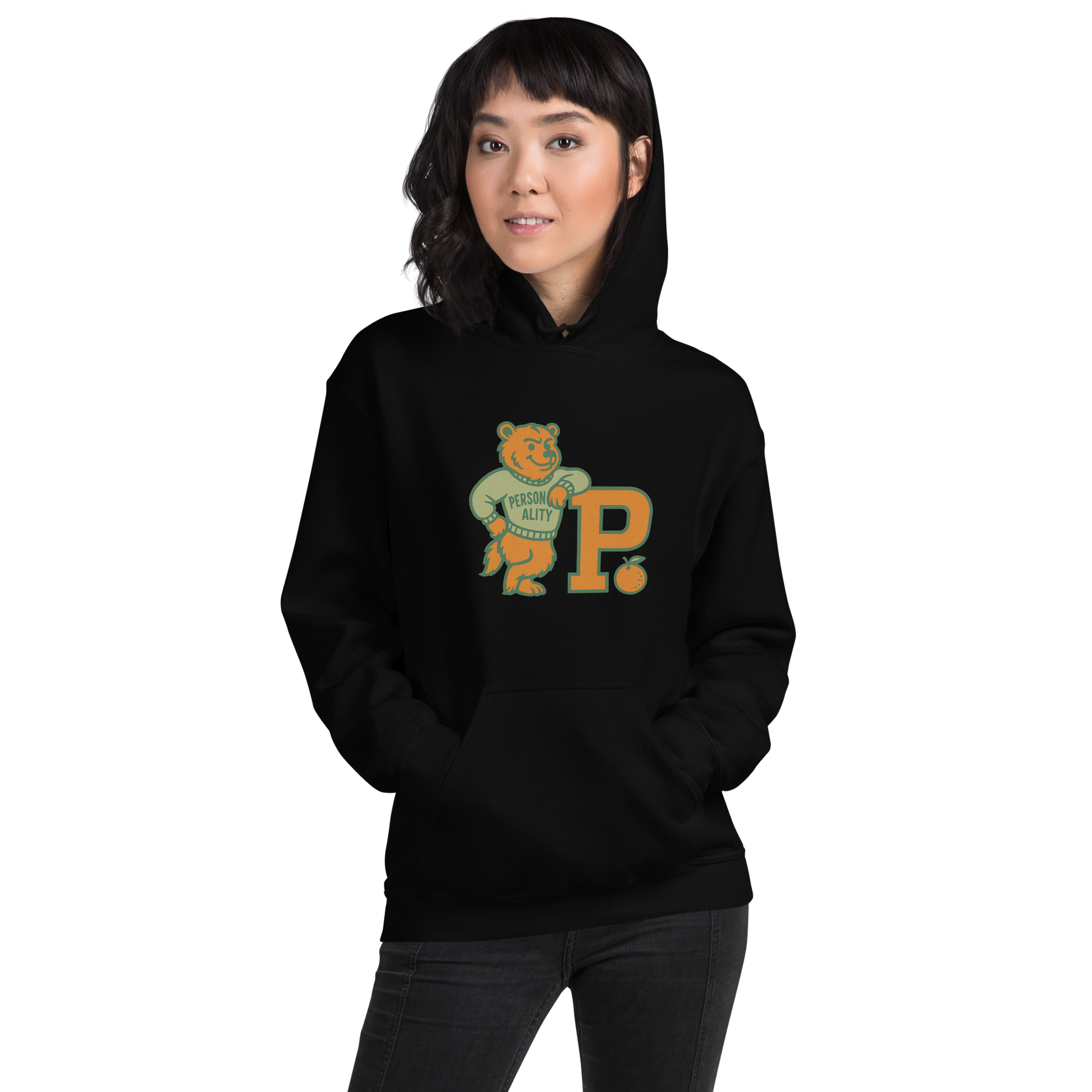 Personality University Bear Hoodie