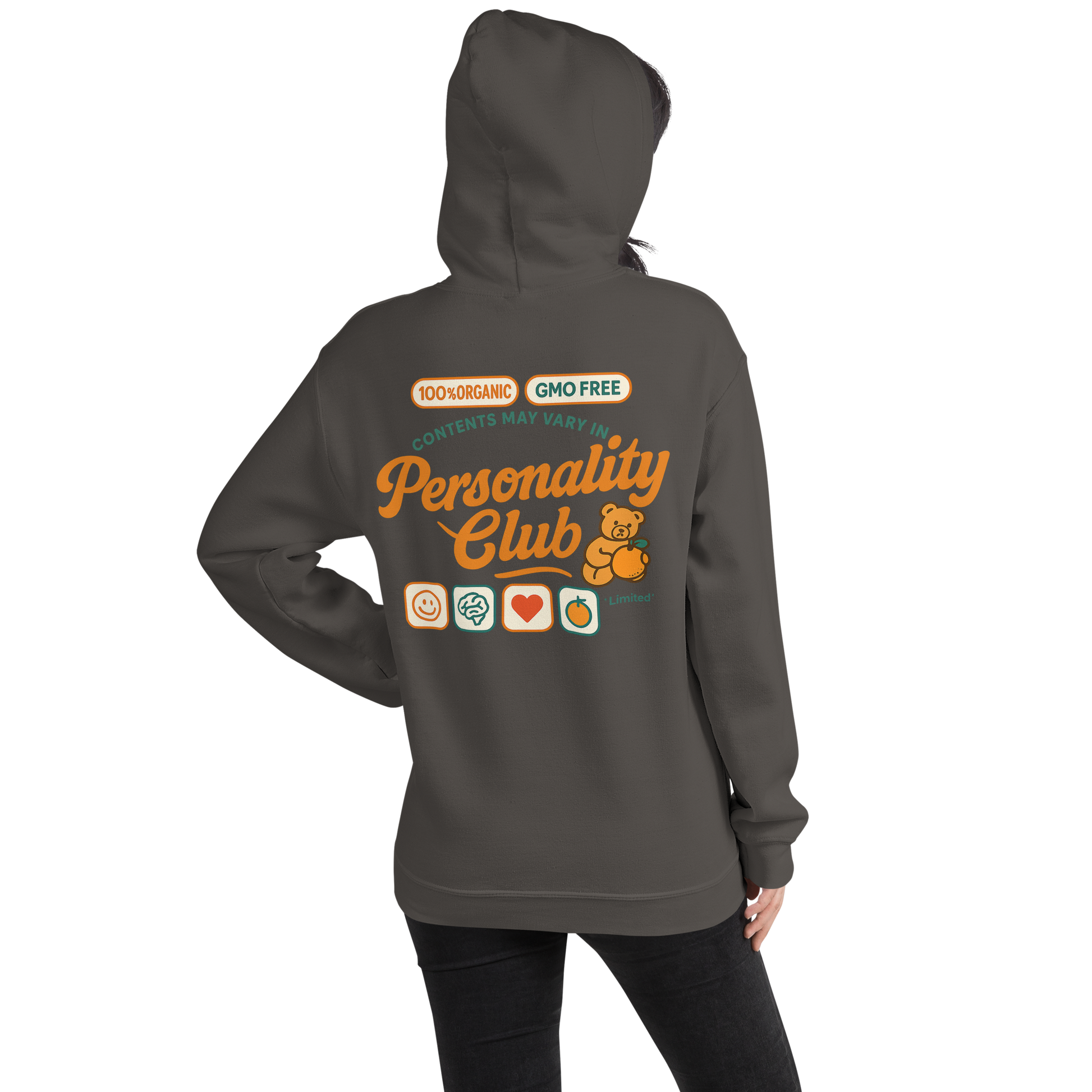 Personality University Bear Hoodie