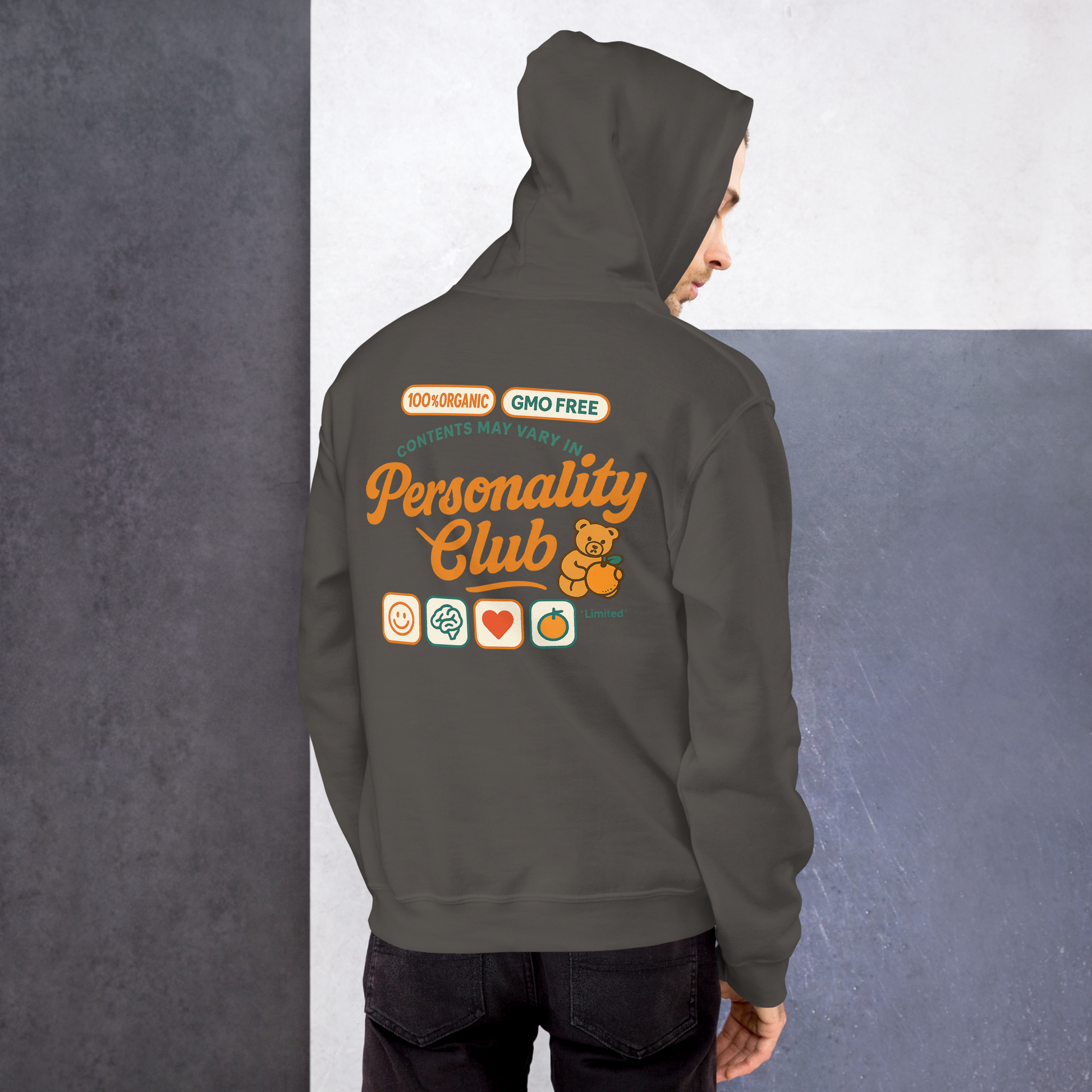 Personality University Bear Hoodie