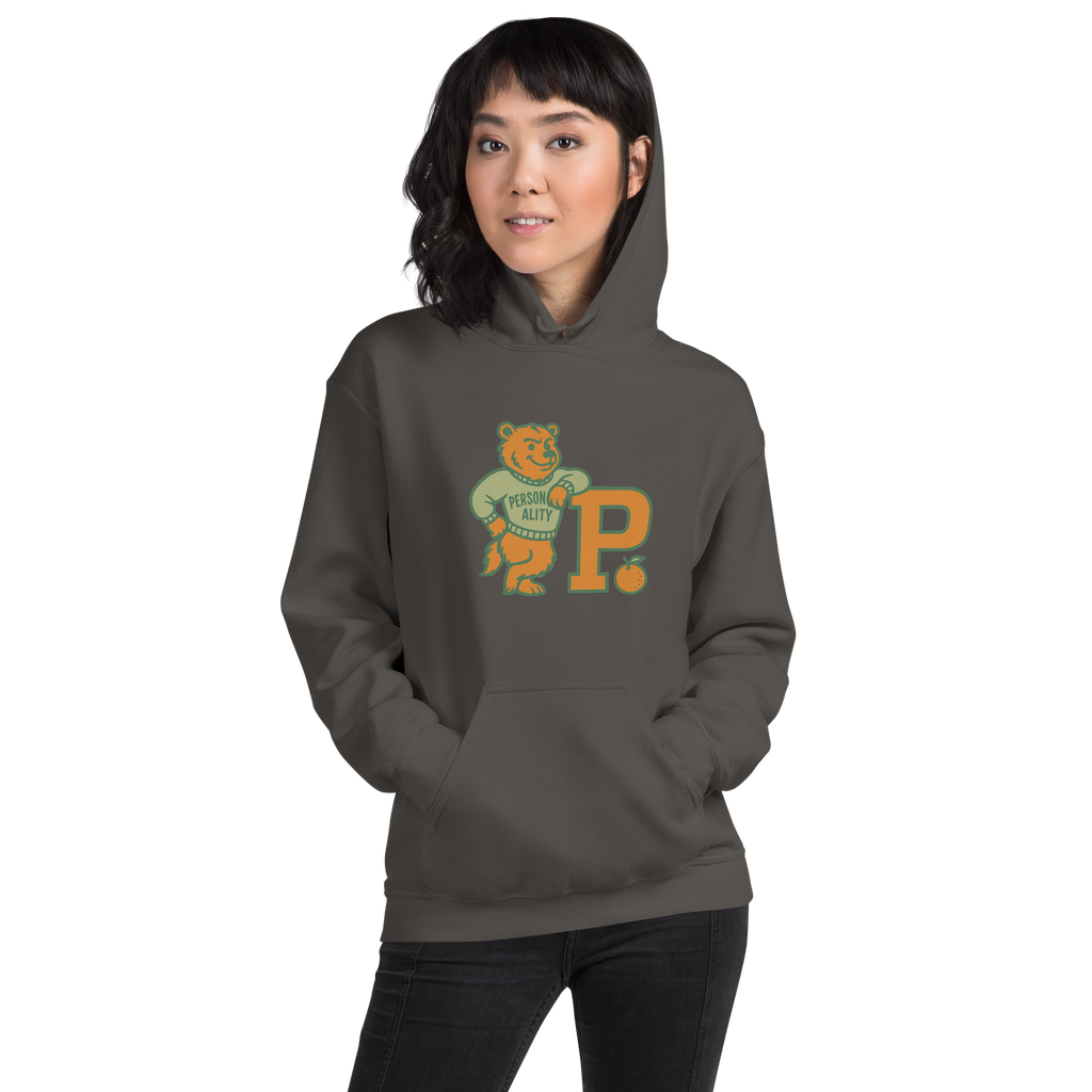 Personality University Bear Hoodie