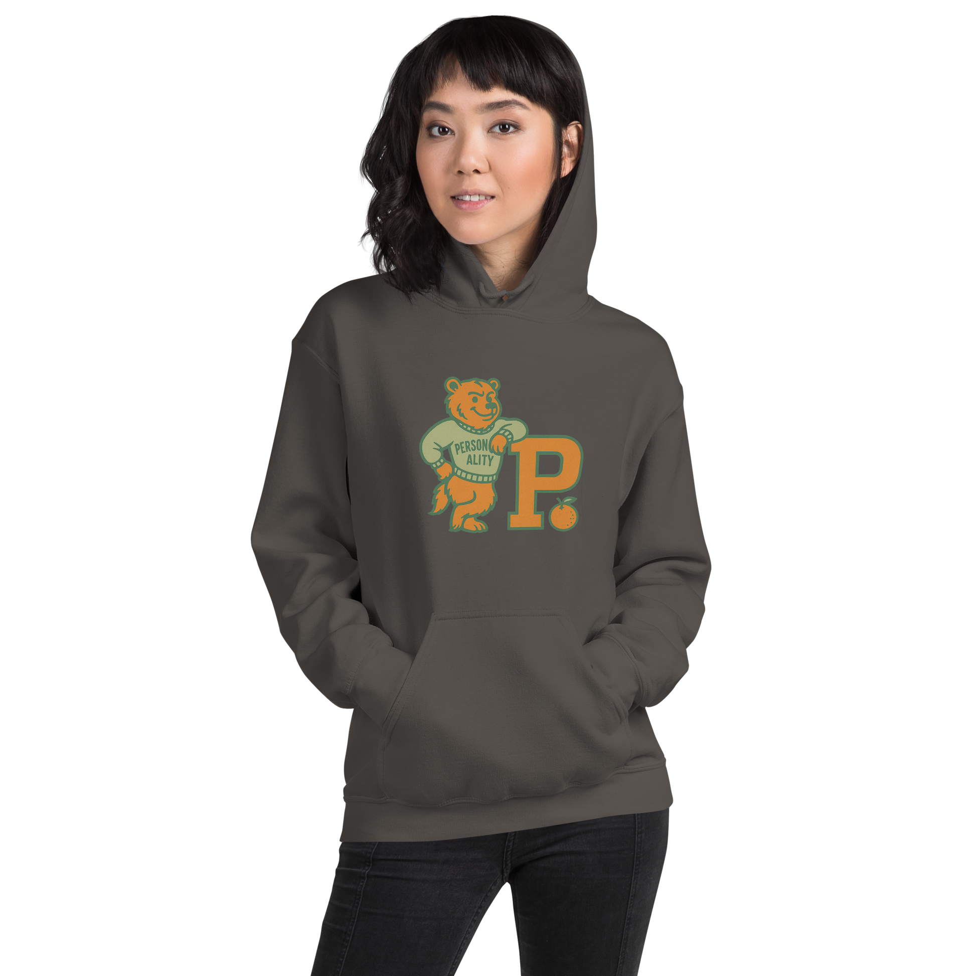 Personality University Bear Hoodie