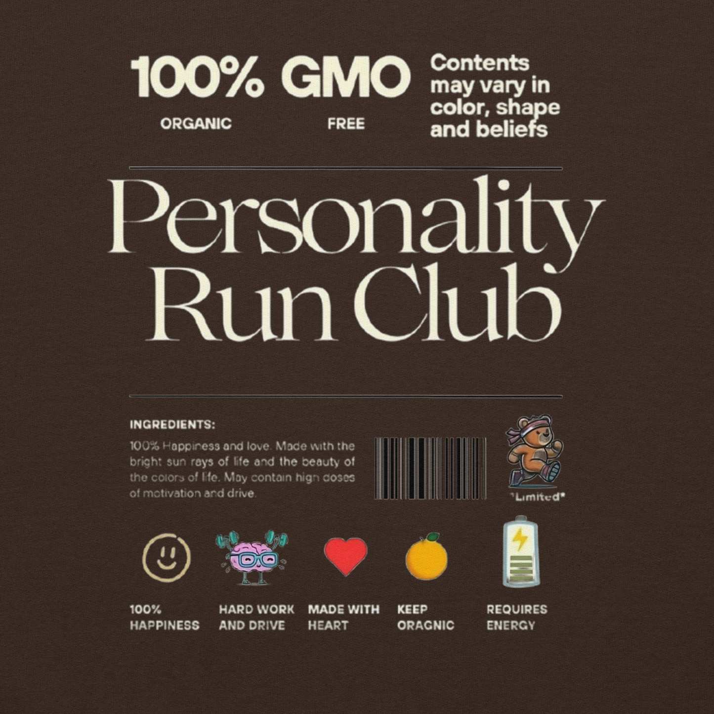Personality Run Essentials Hoodie