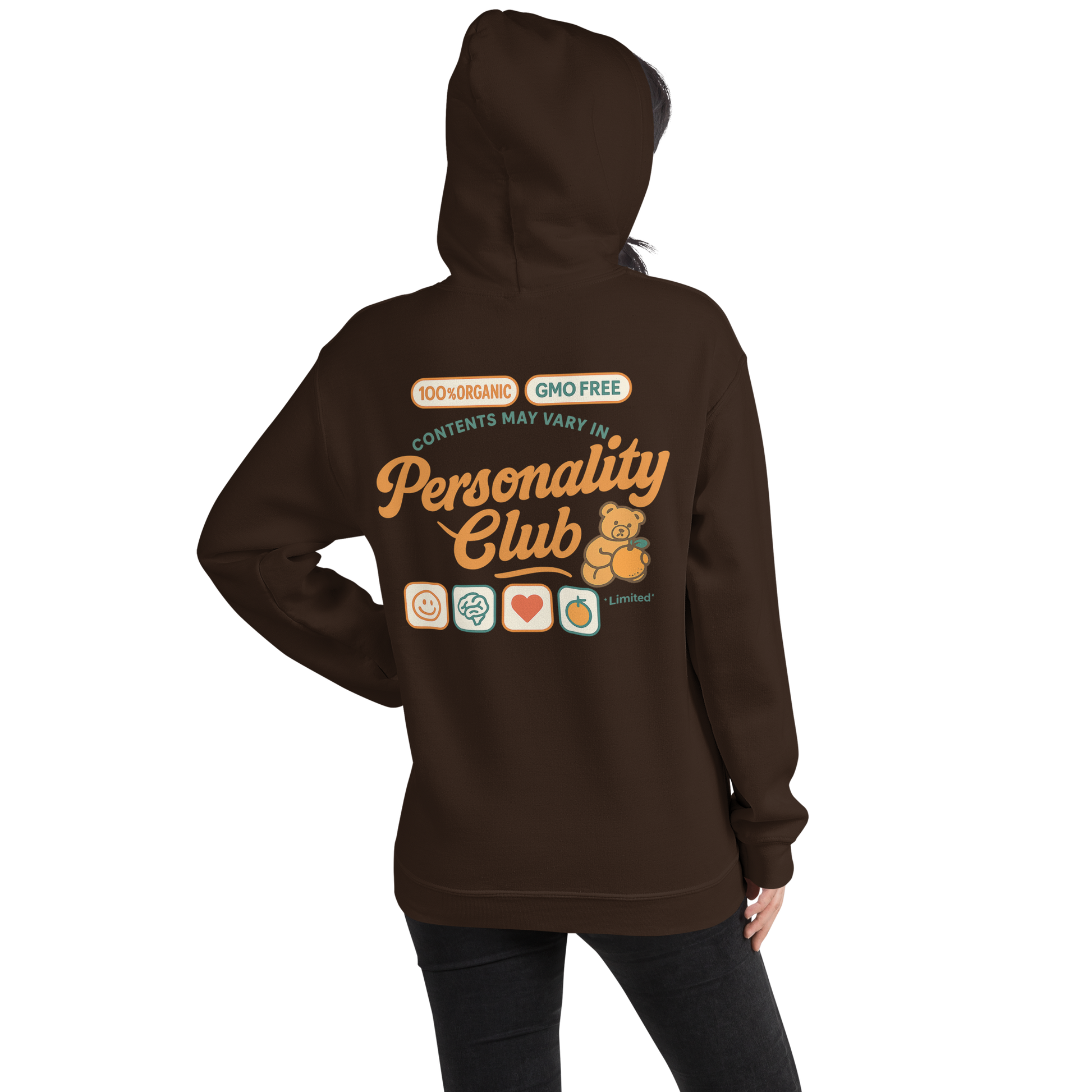Personality University Bear Hoodie