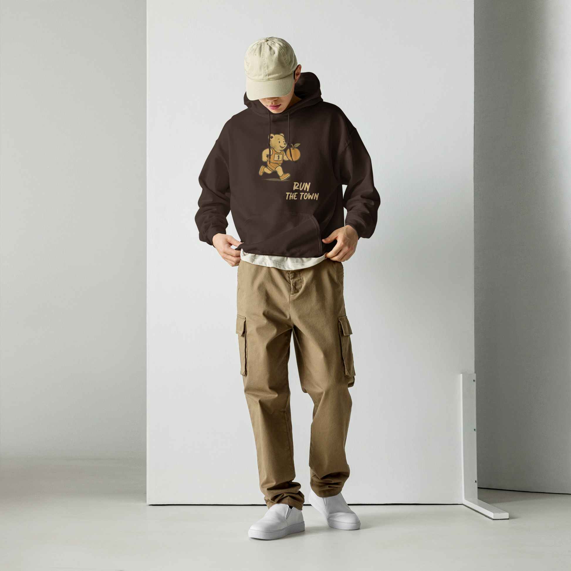 Mens Running Club Hoodie