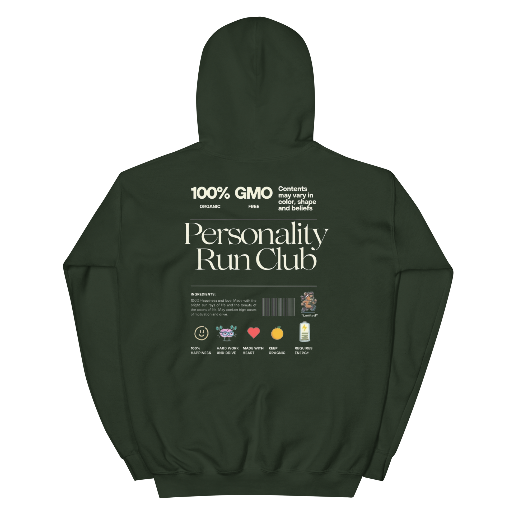 Mens Running Club Hoodie