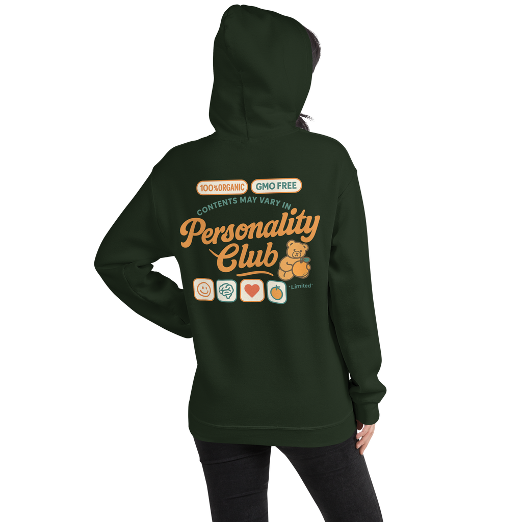 Personality University Bear Hoodie