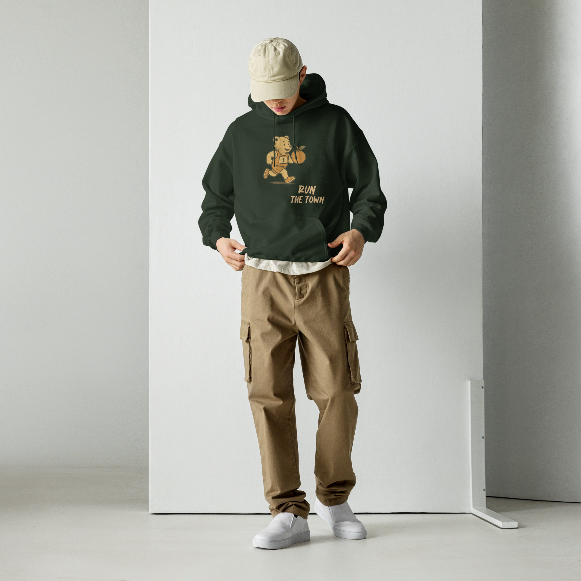 Mens Running Club Hoodie
