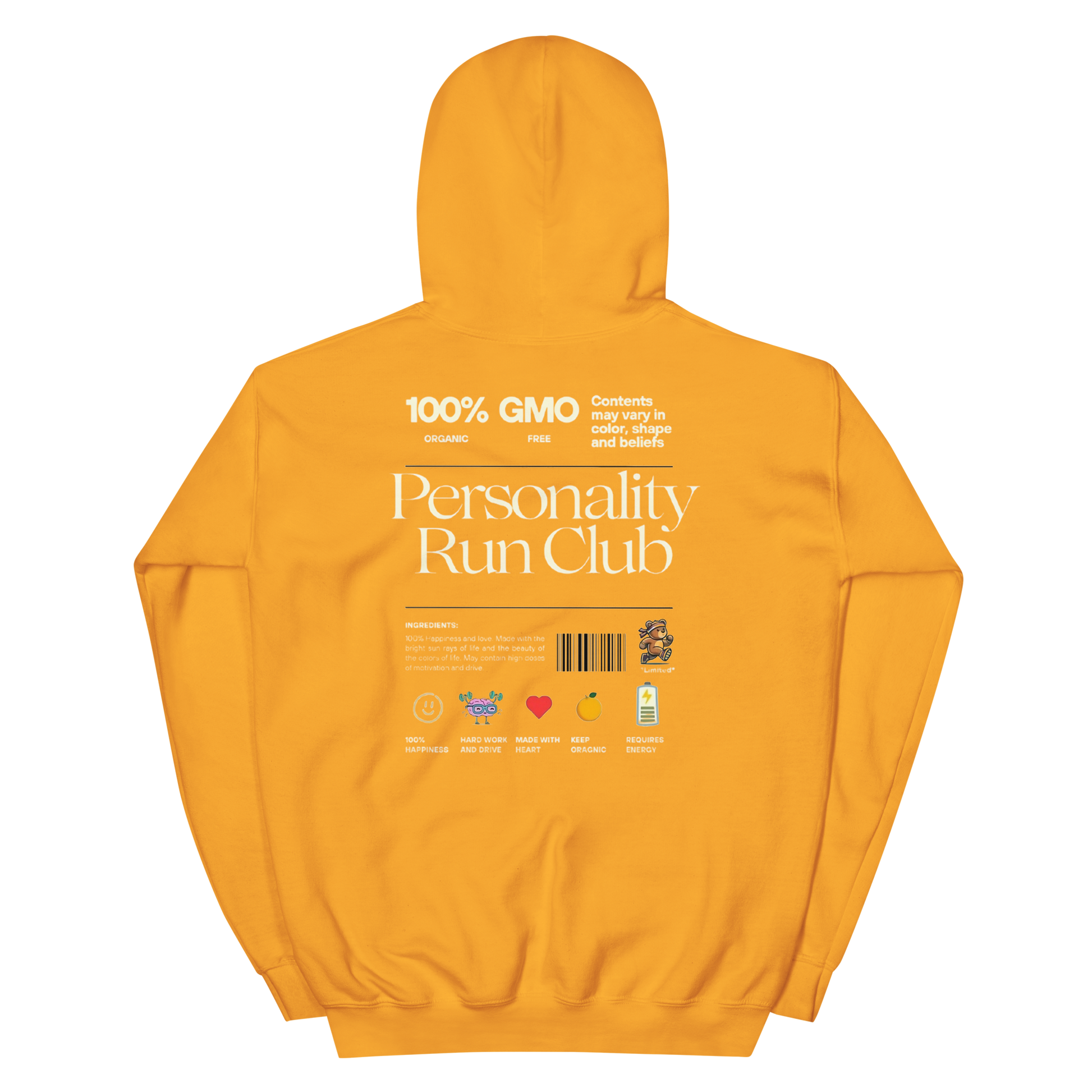 Mens Running Club Hoodie