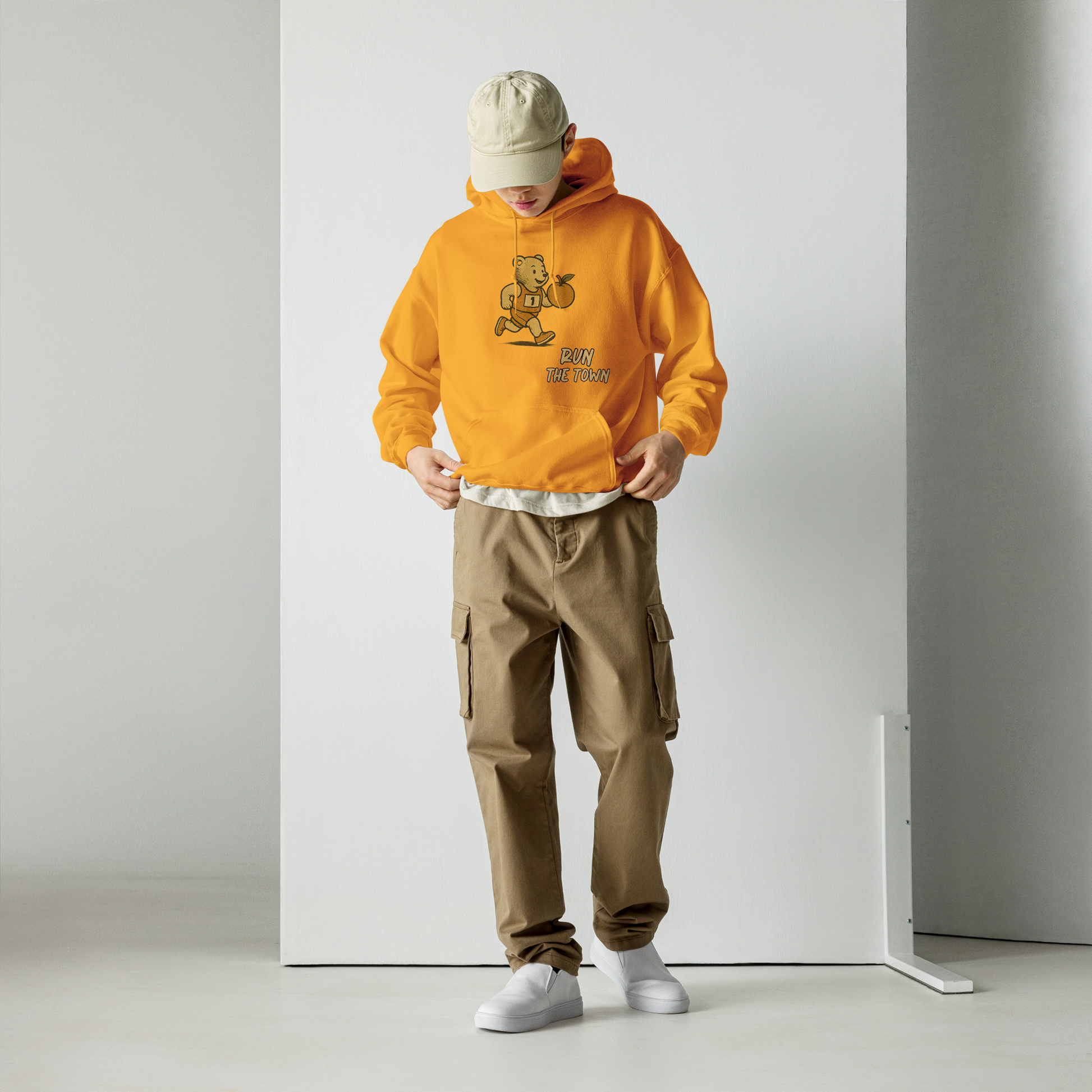 Mens Running Club Hoodie