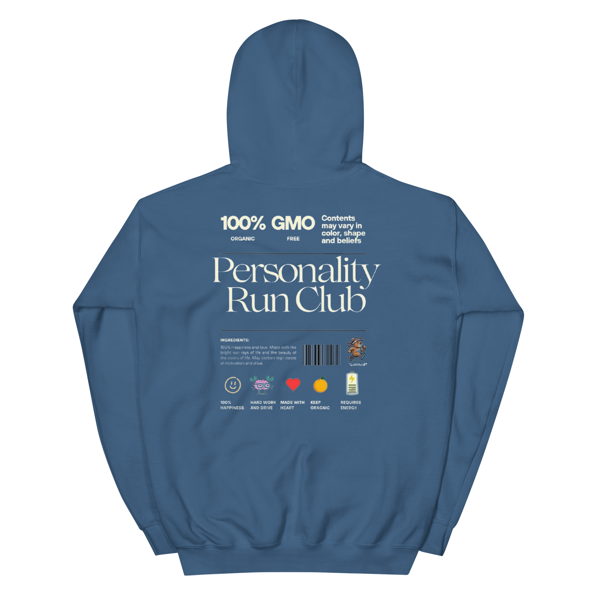 Mens Running Club Hoodie