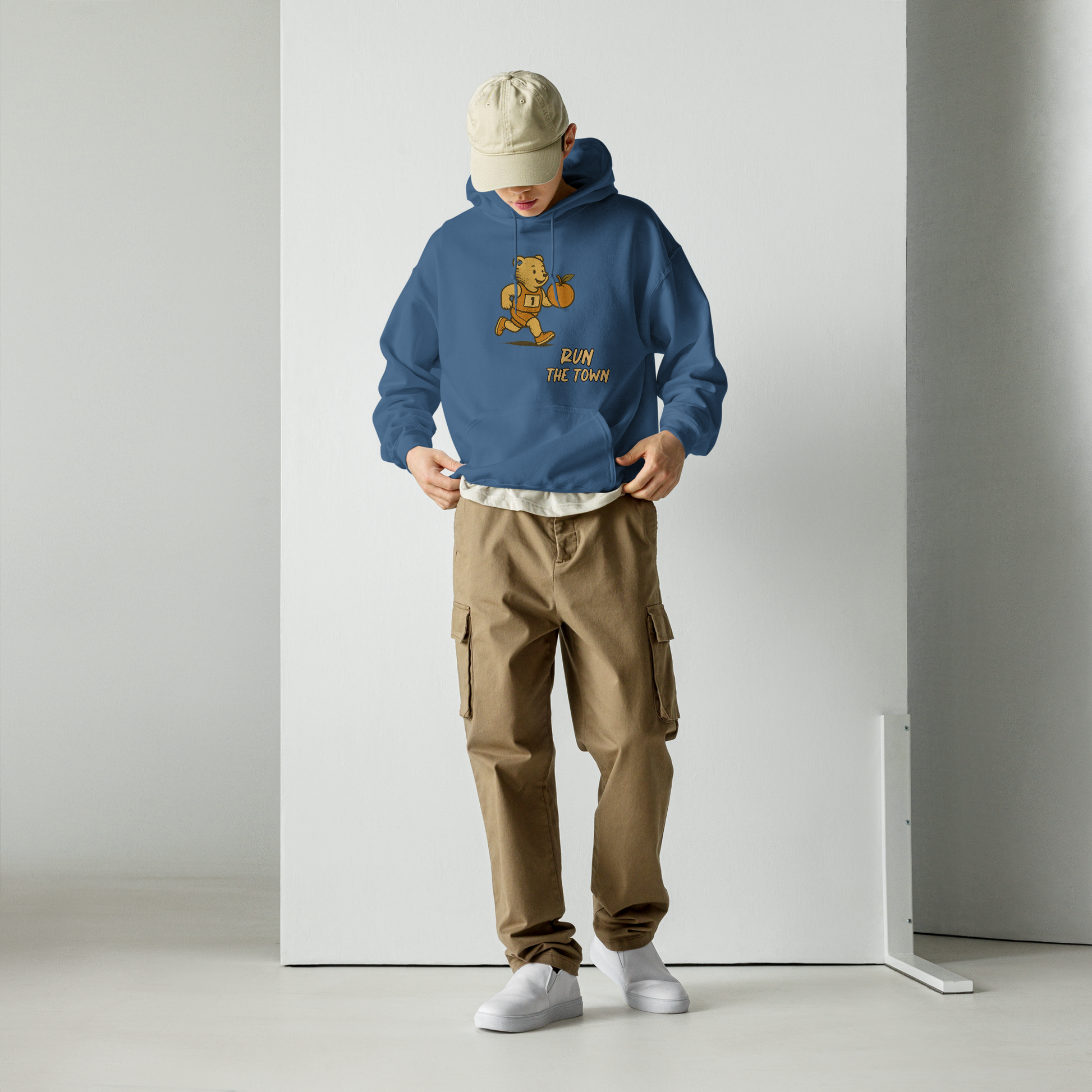 Mens Running Club Hoodie