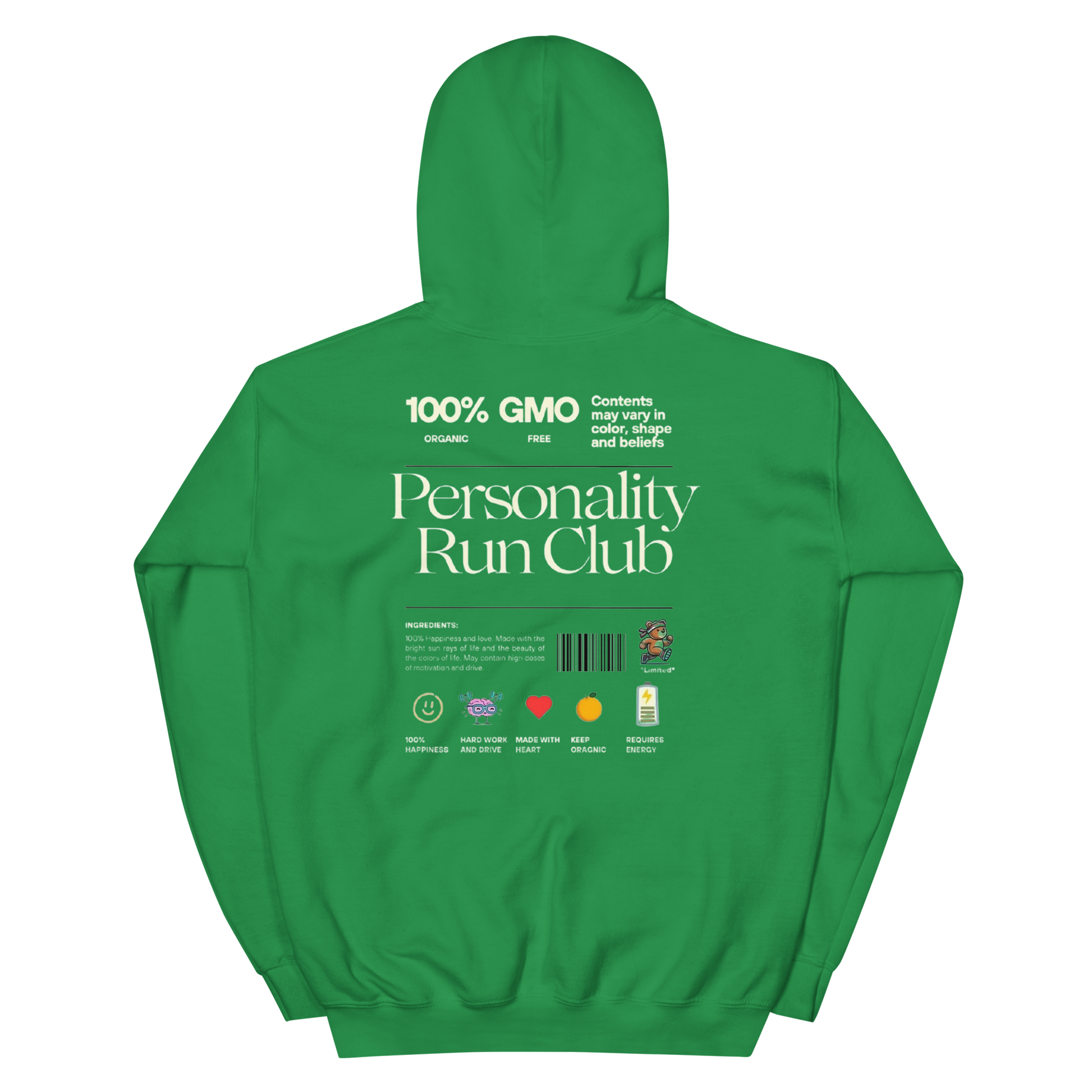 Mens Running Club Hoodie