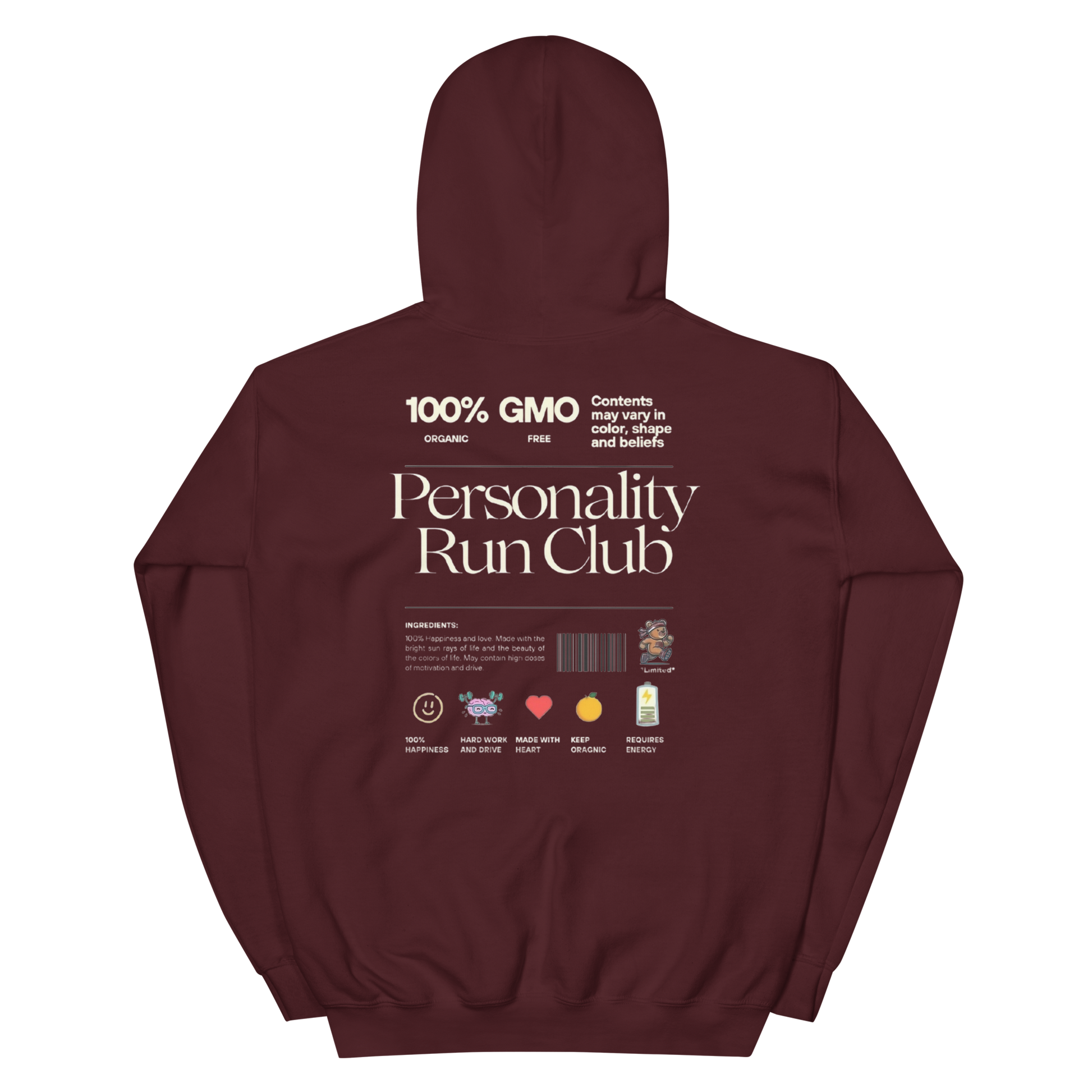 Mens Running Club Hoodie
