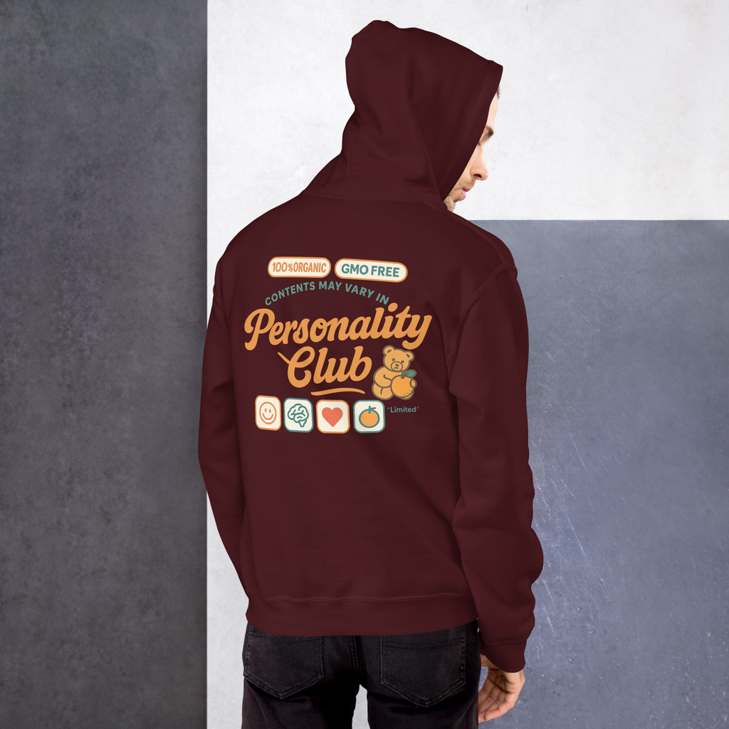 Personality University Bear Hoodie