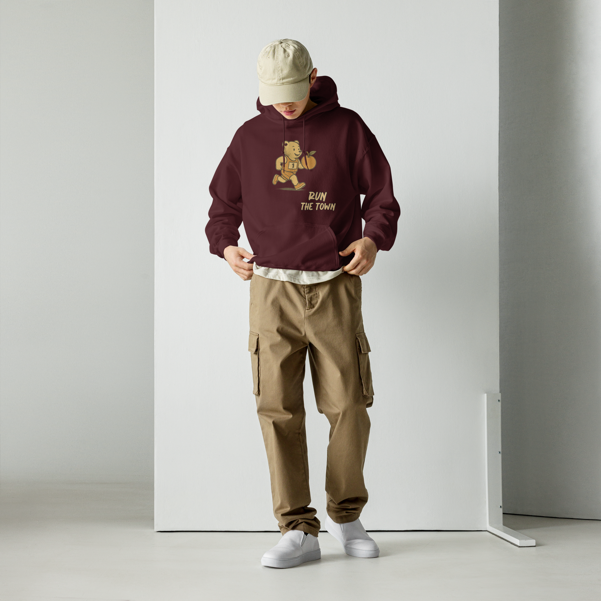 Mens Running Club Hoodie