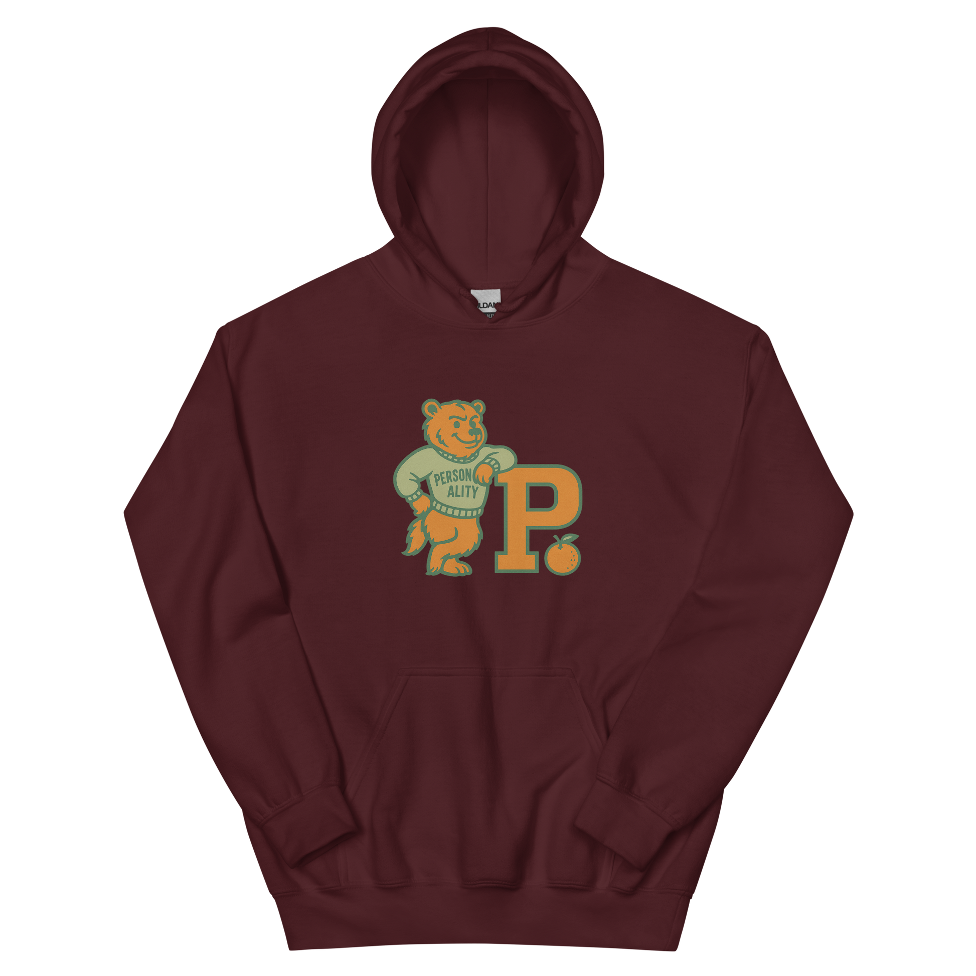 Personality University Bear Hoodie