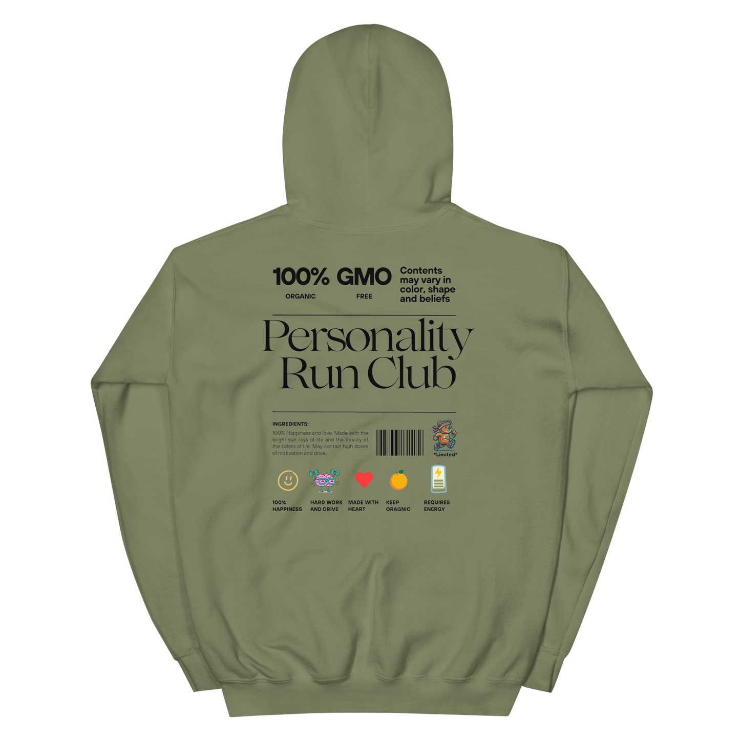 Personality Run Essentials Hoodie