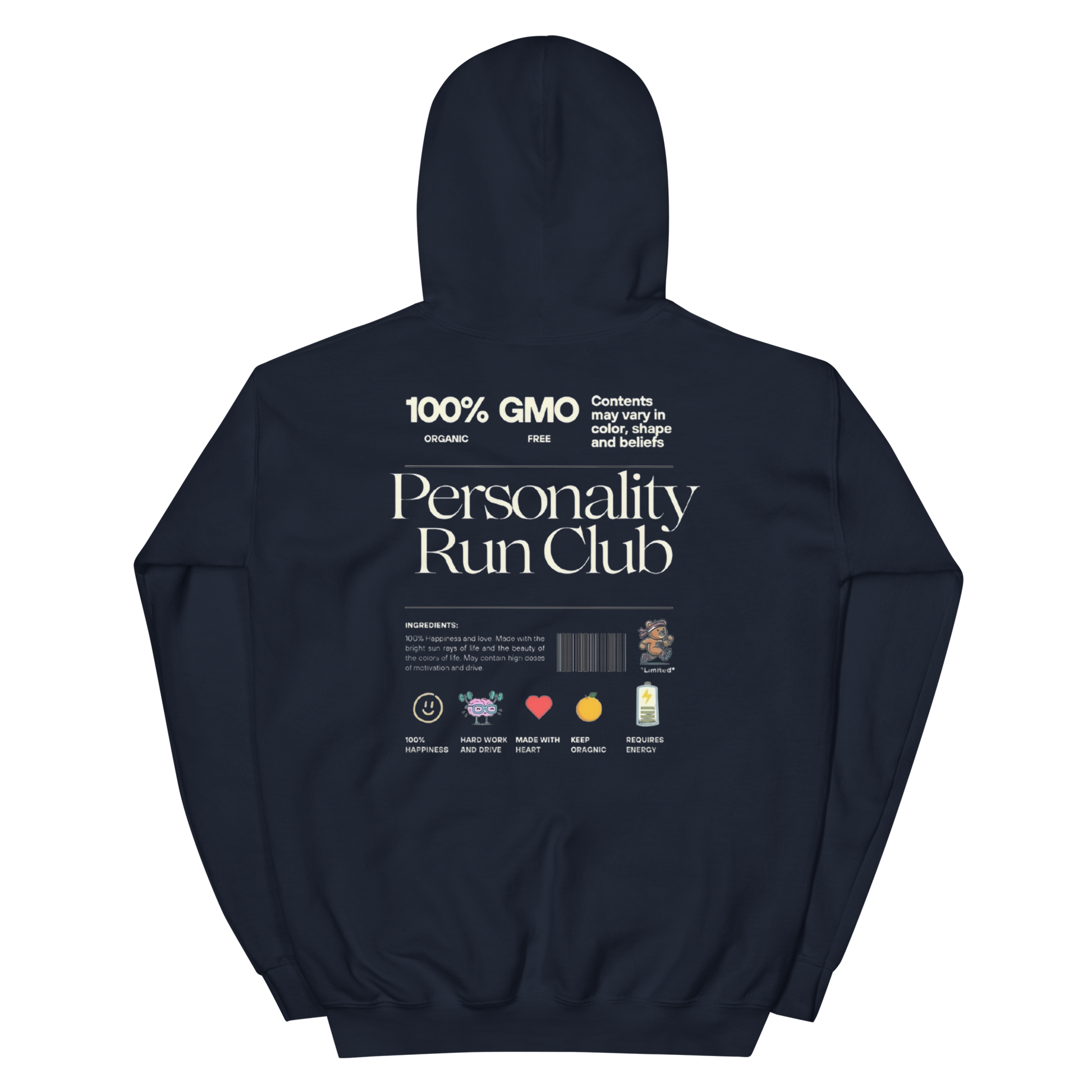 Mens Running Club Hoodie