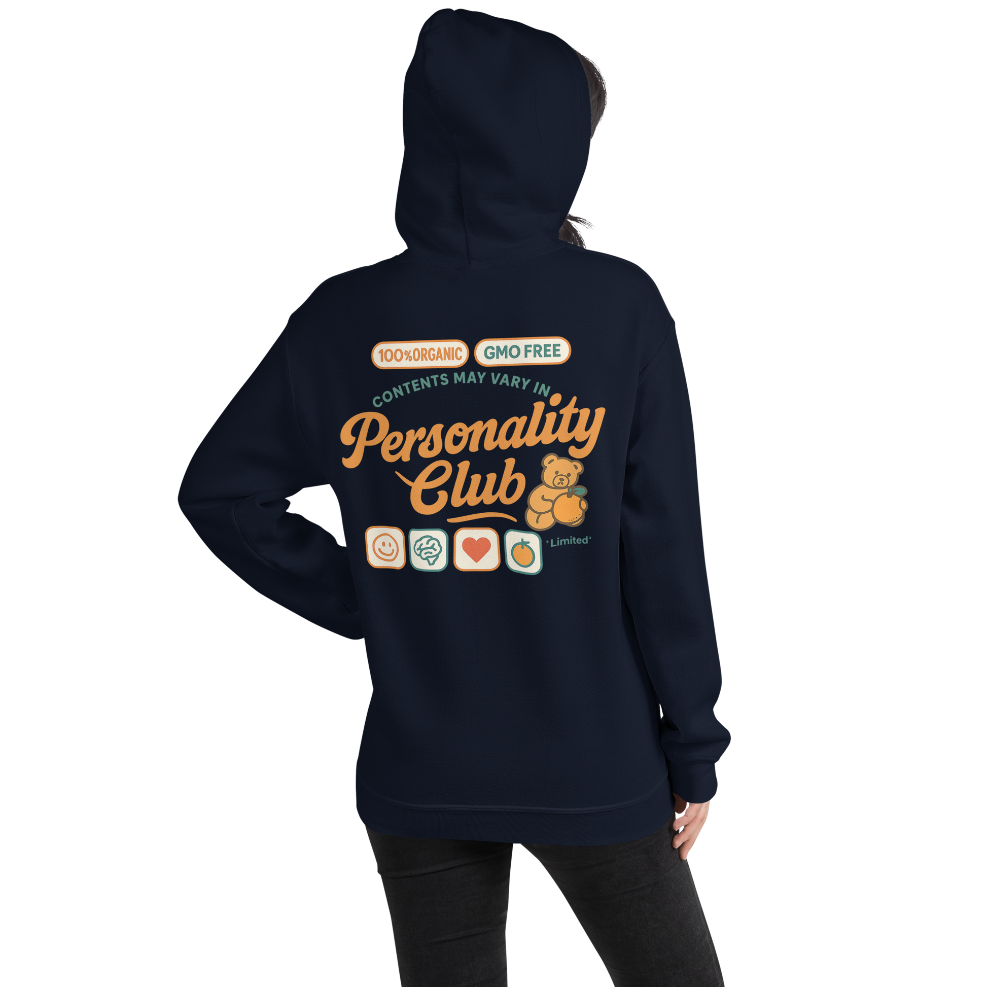 Personality University Bear Hoodie