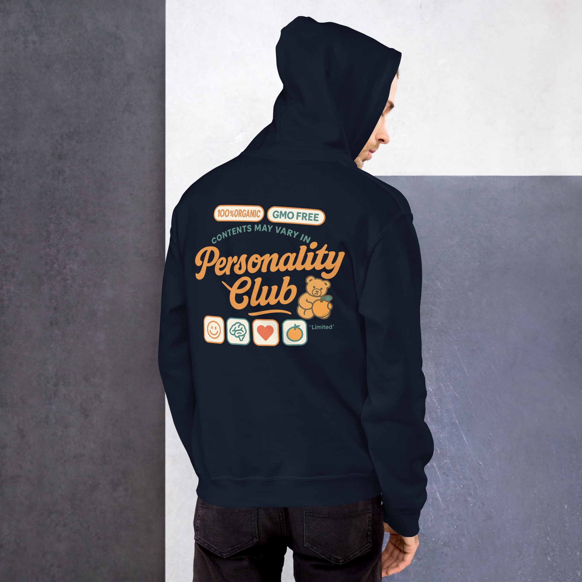 Personality University Bear Hoodie