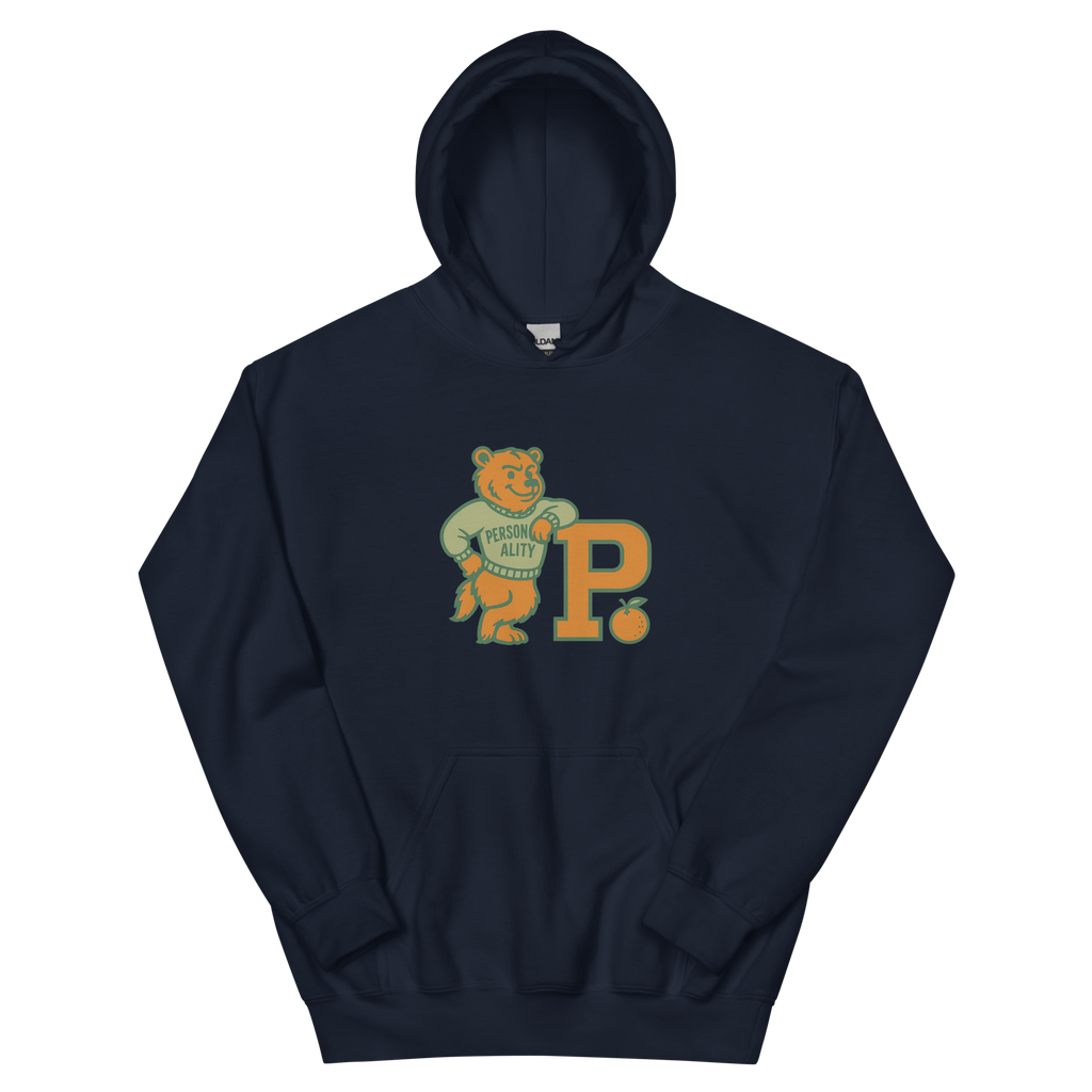Personality University Bear Hoodie