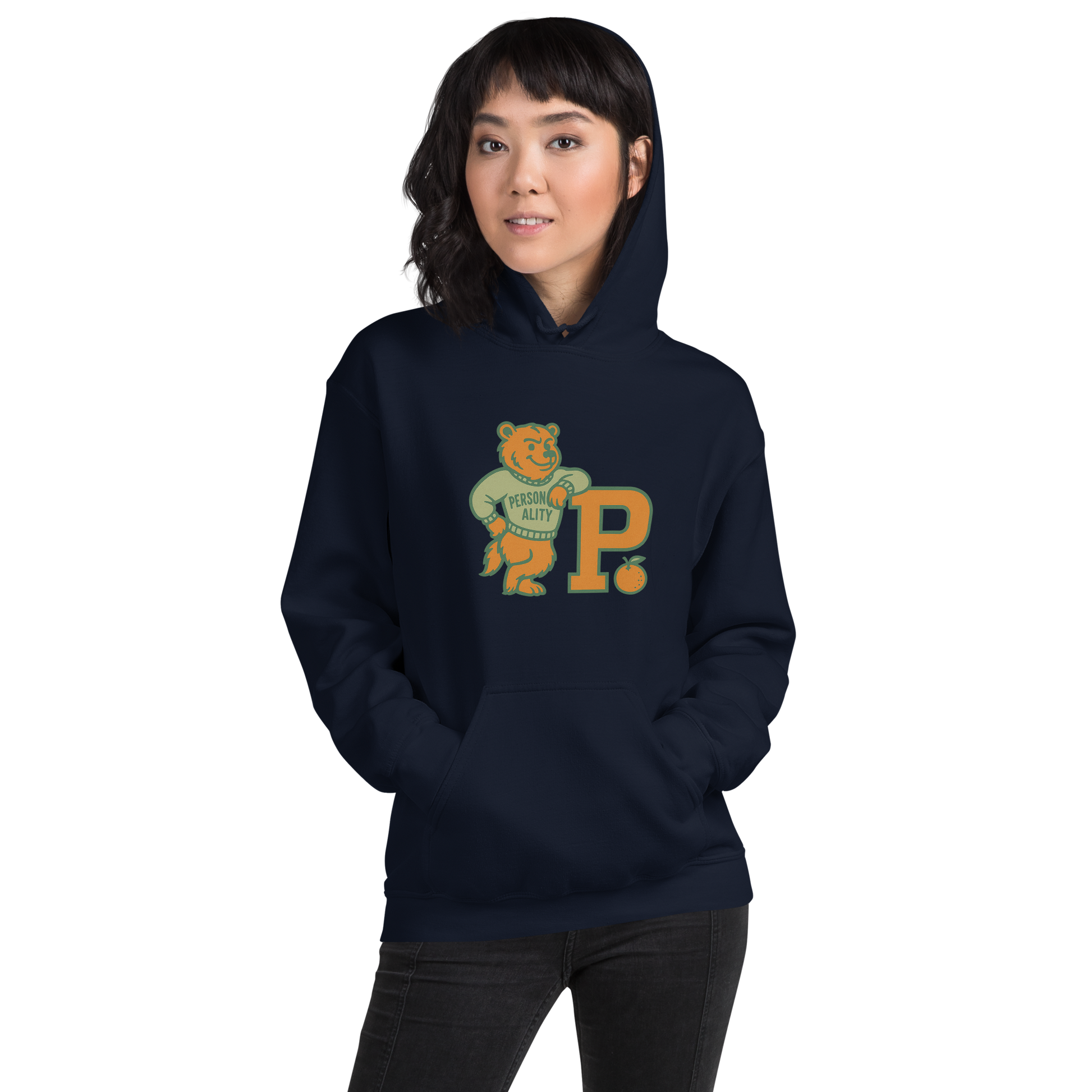 Personality University Bear Hoodie