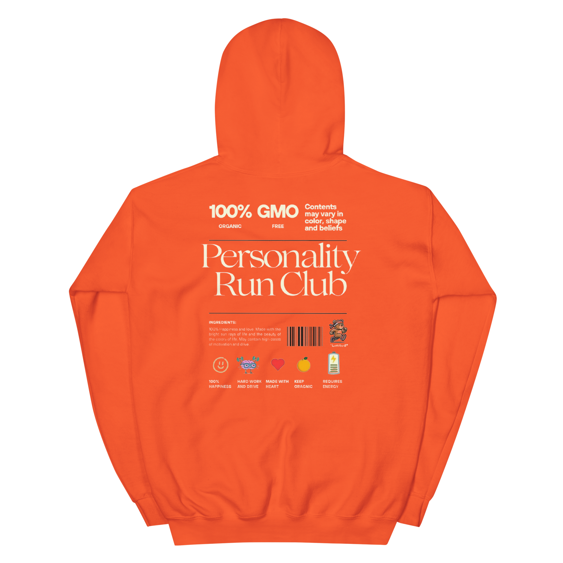 Mens Running Club Hoodie