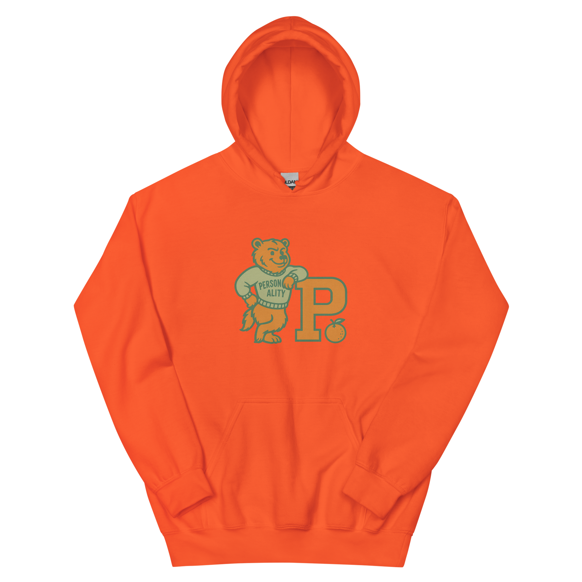Personality University Bear Hoodie