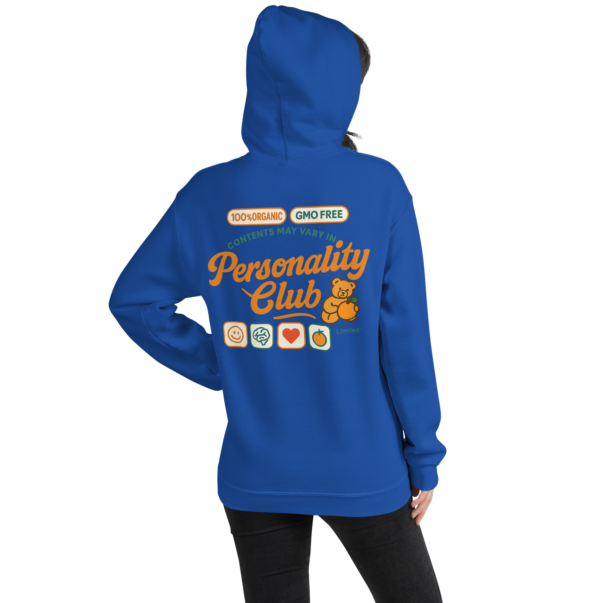 Personality University Bear Hoodie