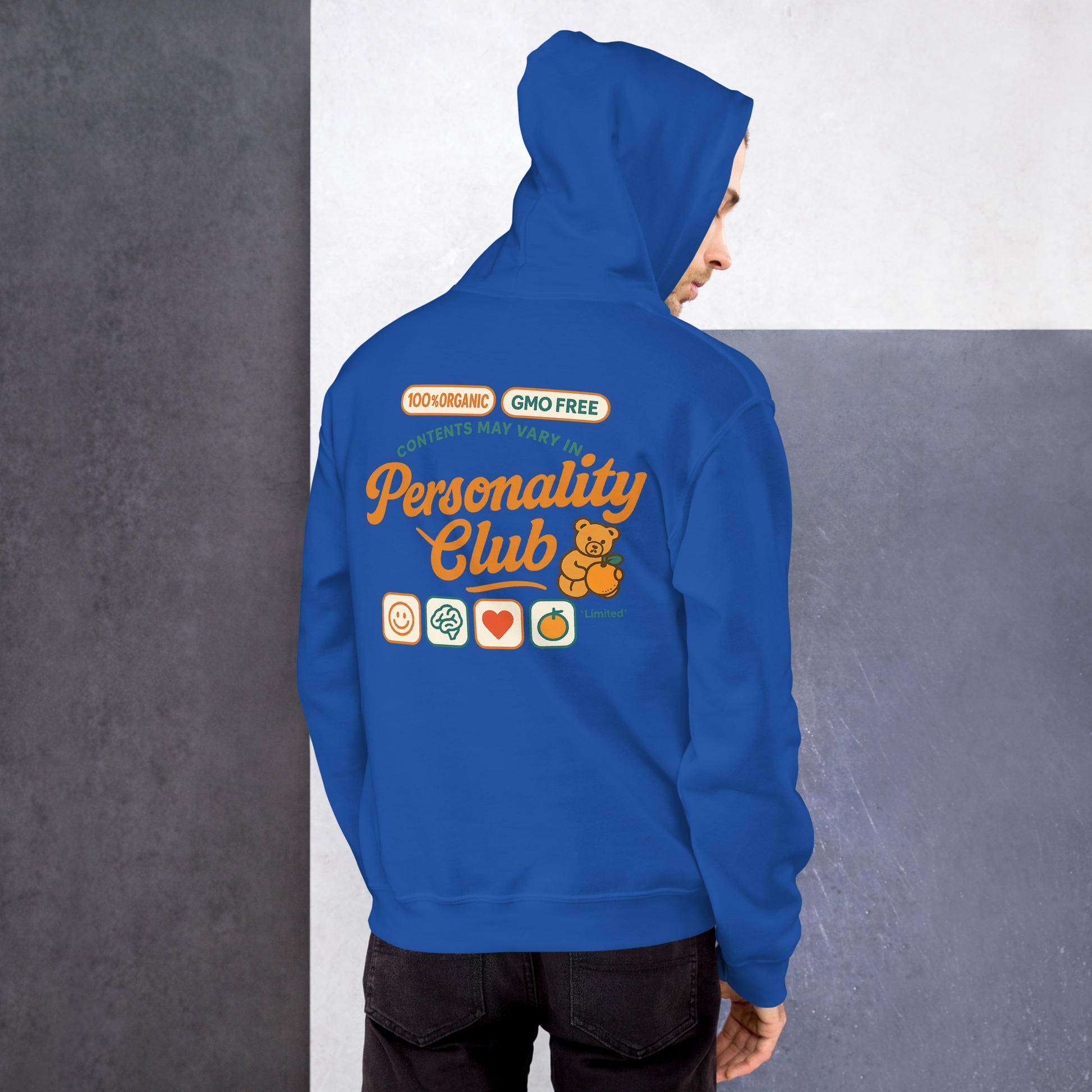 Personality University Bear Hoodie