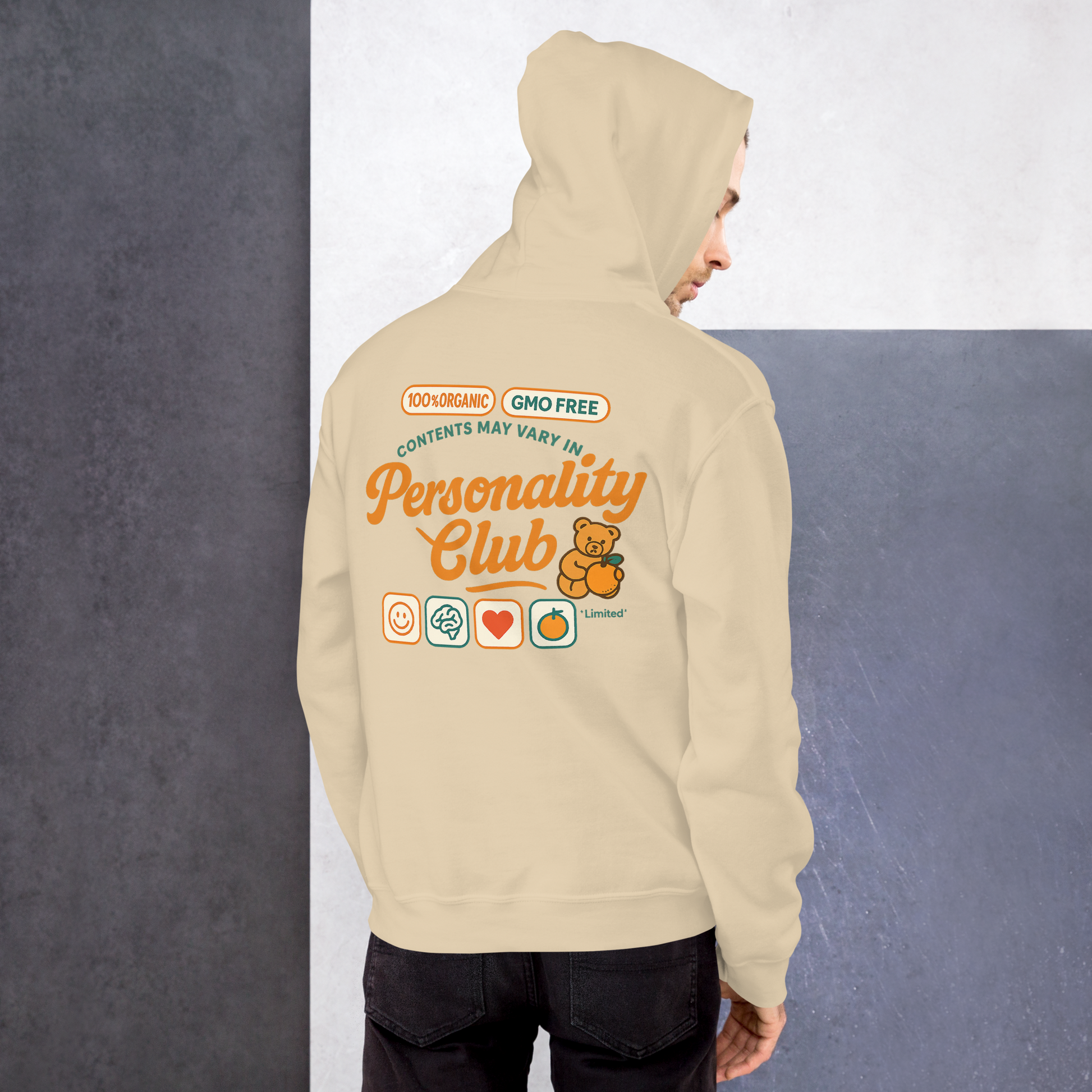 Personality University Bear Hoodie