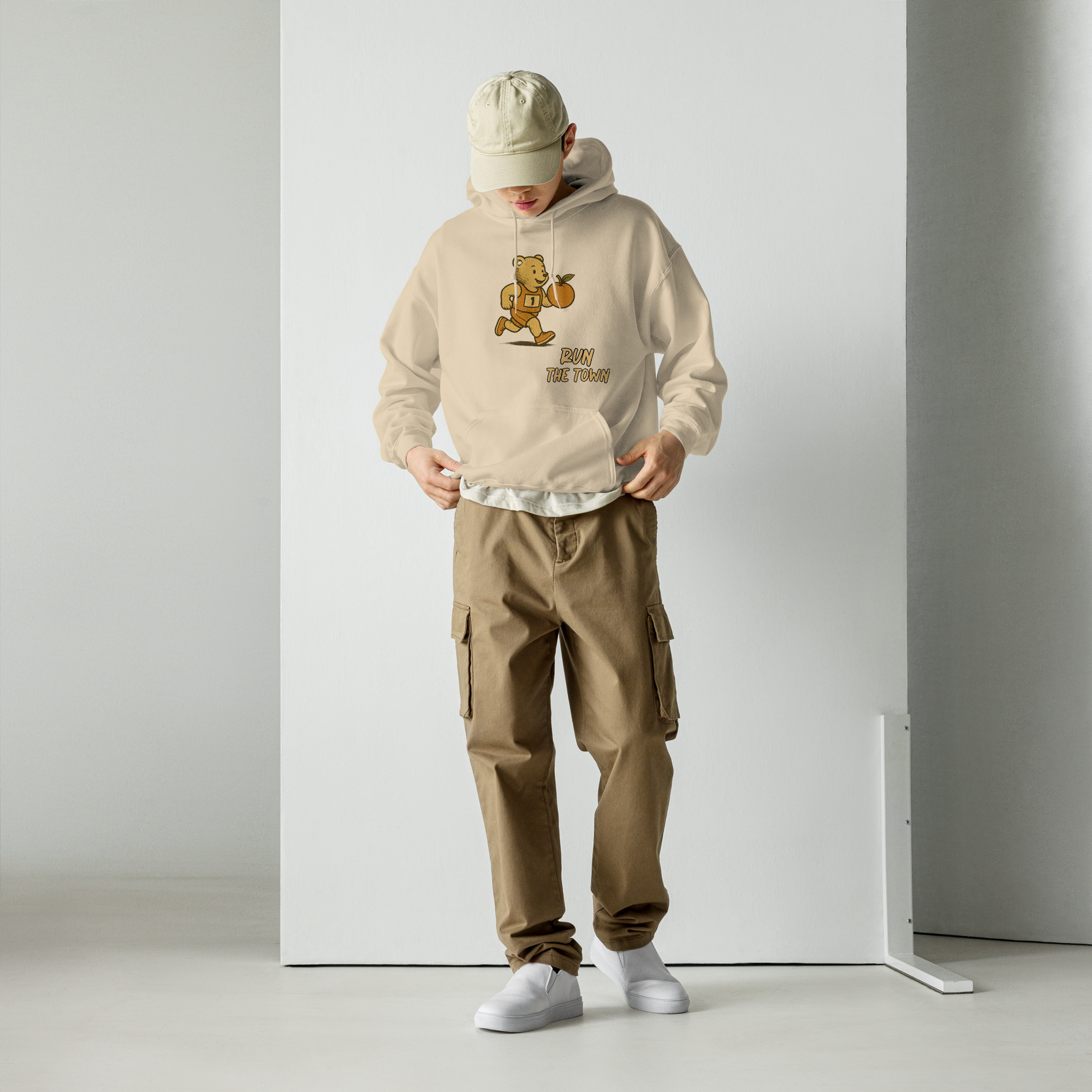 Mens Running Club Hoodie