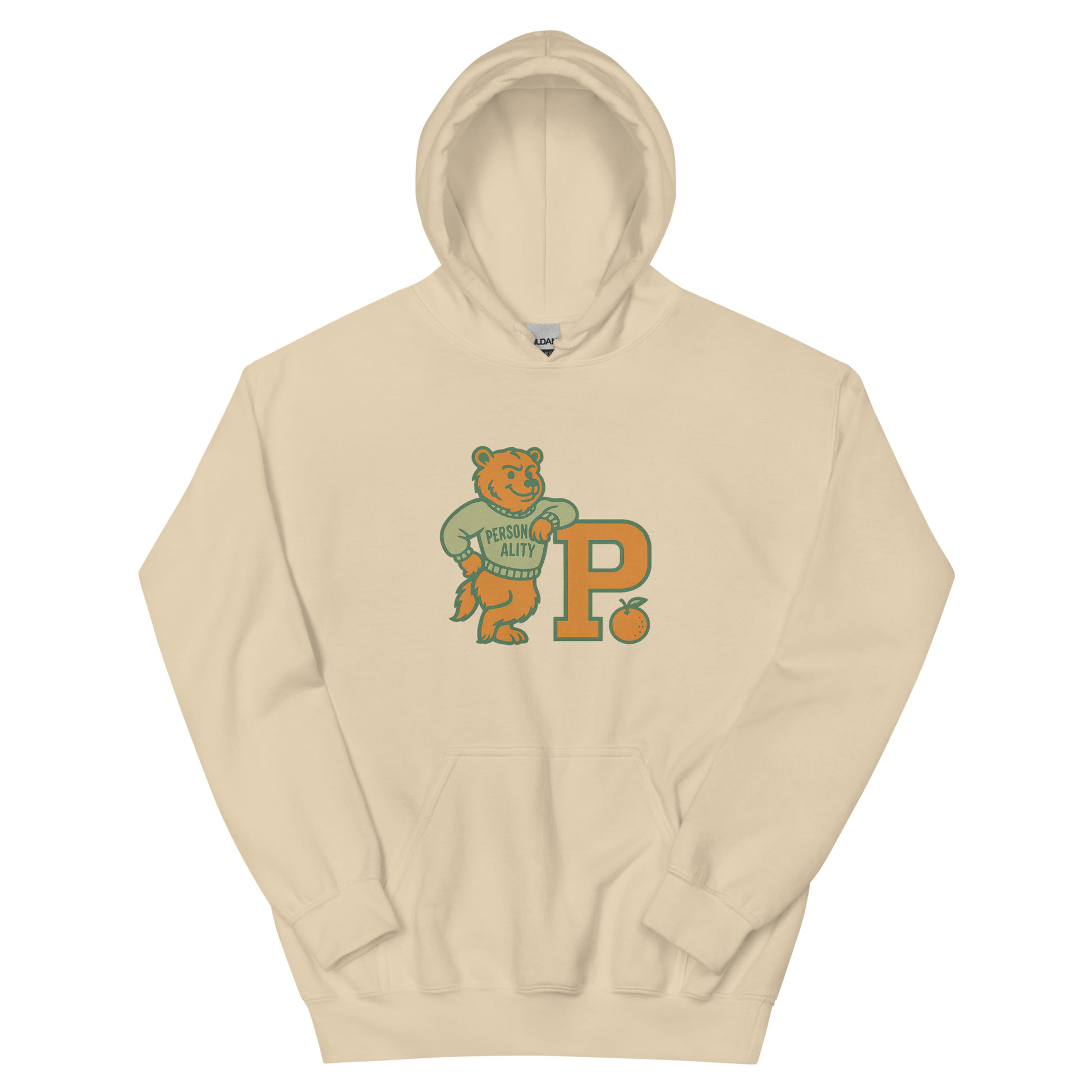 Personality University Bear Hoodie