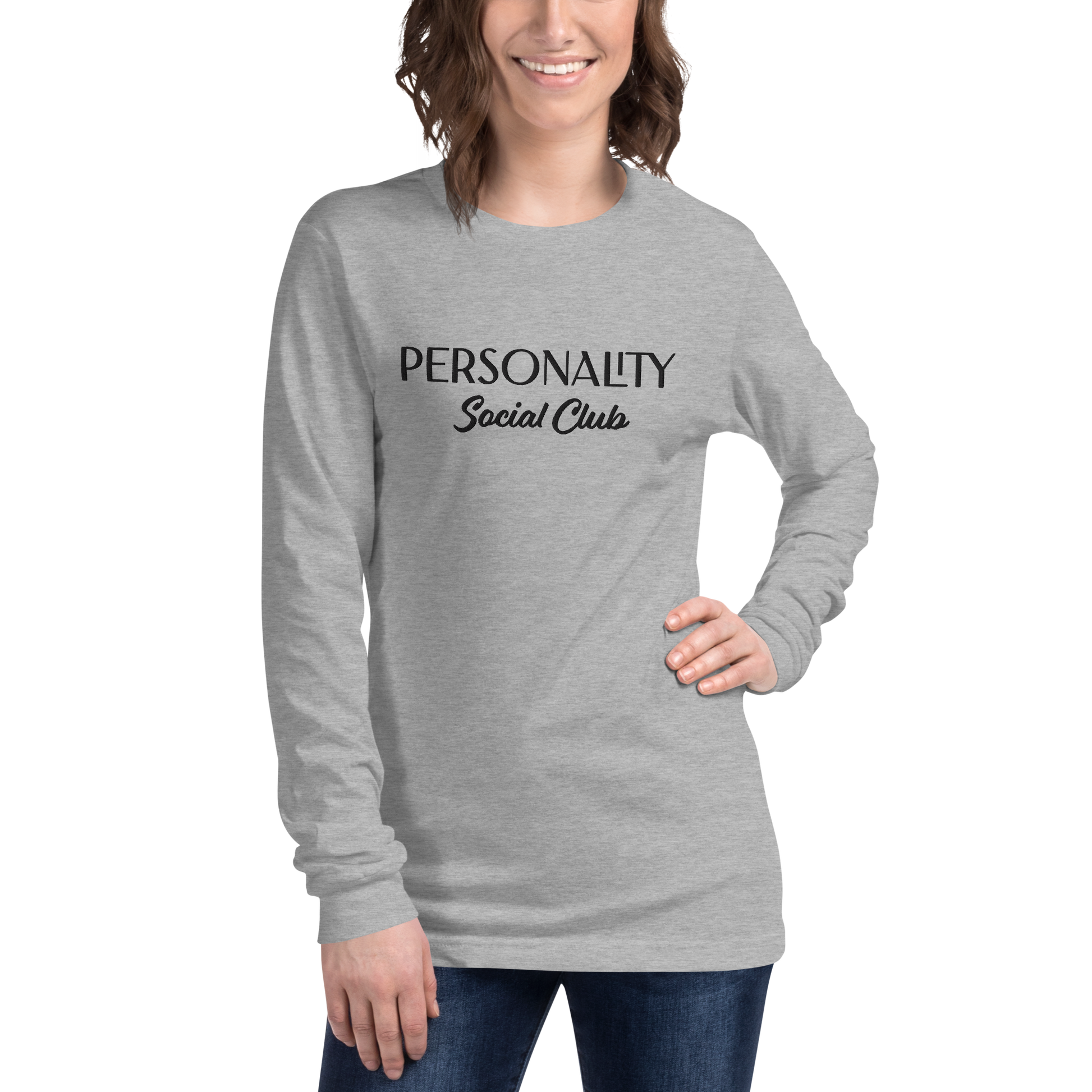 Social Club Essentials Long Sleeve Tee Shirt