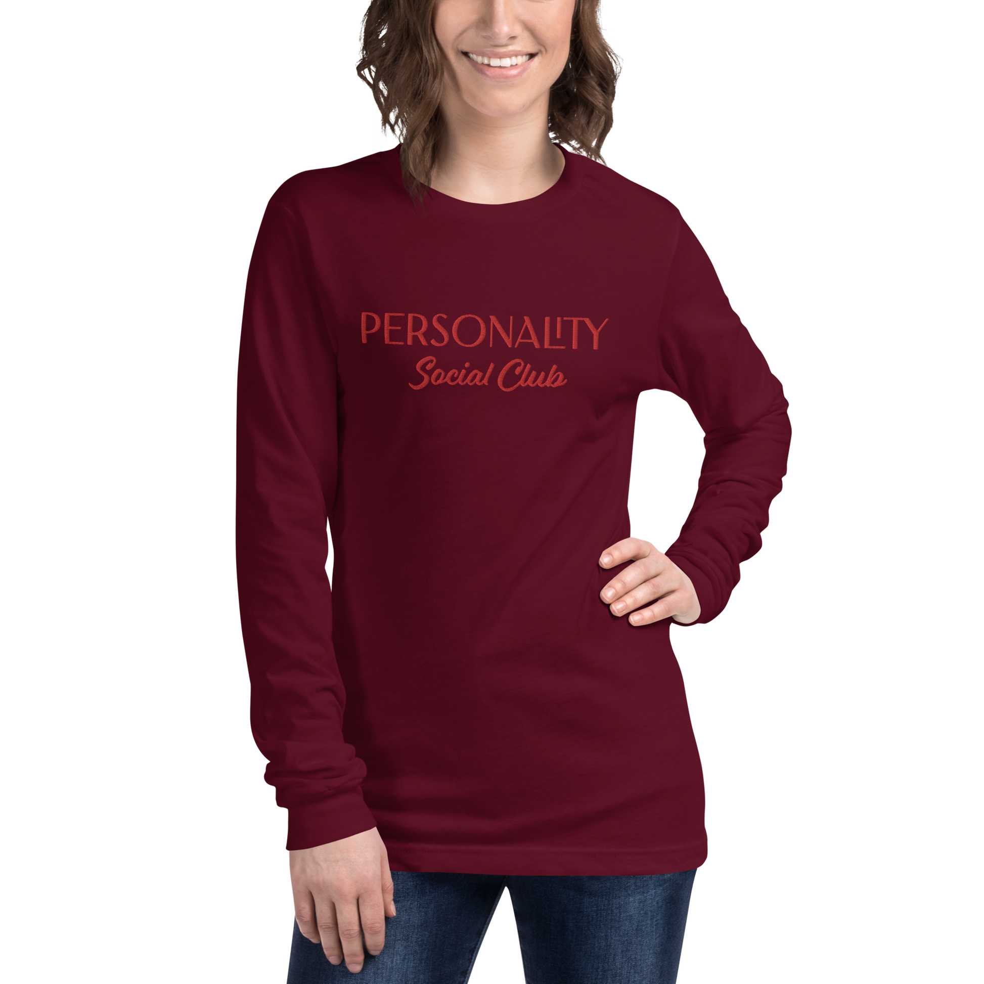 Social Club Essentials Long Sleeve Tee Shirt