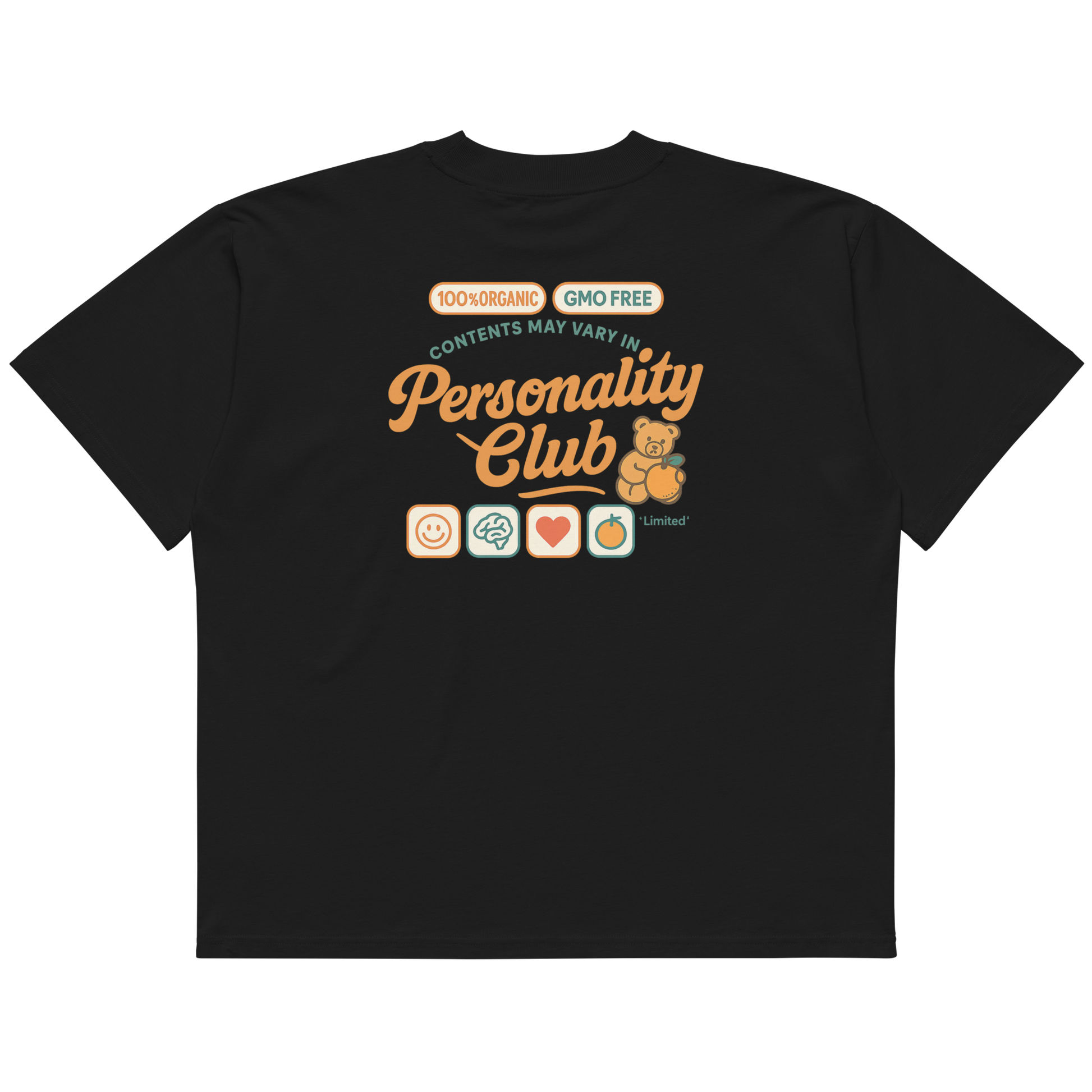 Big Personality Oversized High Neck Tee