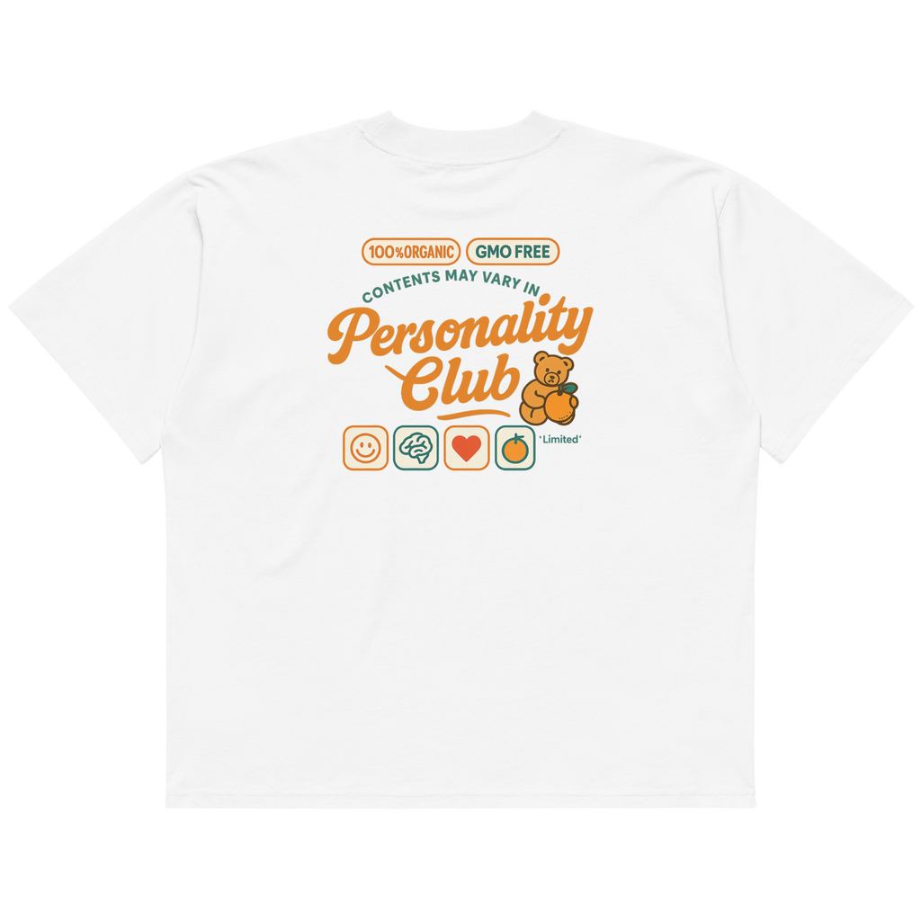 Big Personality Oversized High Neck Tee