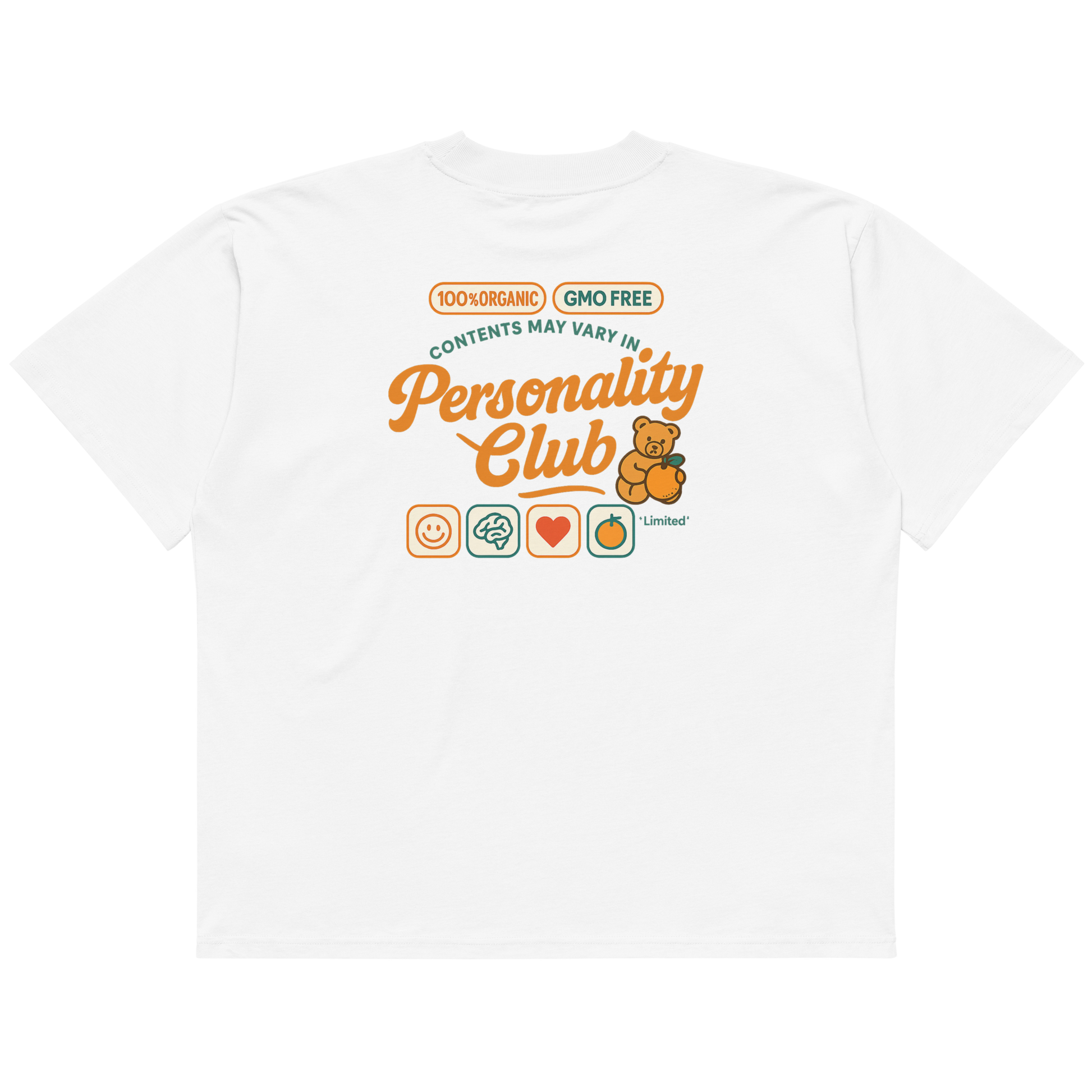 Big Personality Oversized High Neck Tee