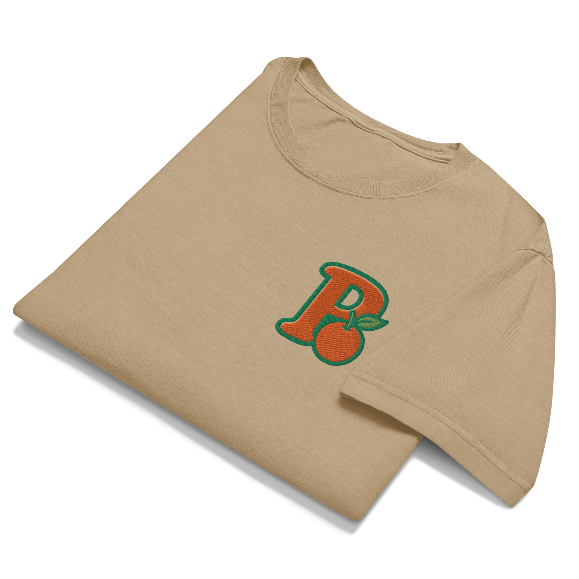 Simple Personality Embroidered Tee