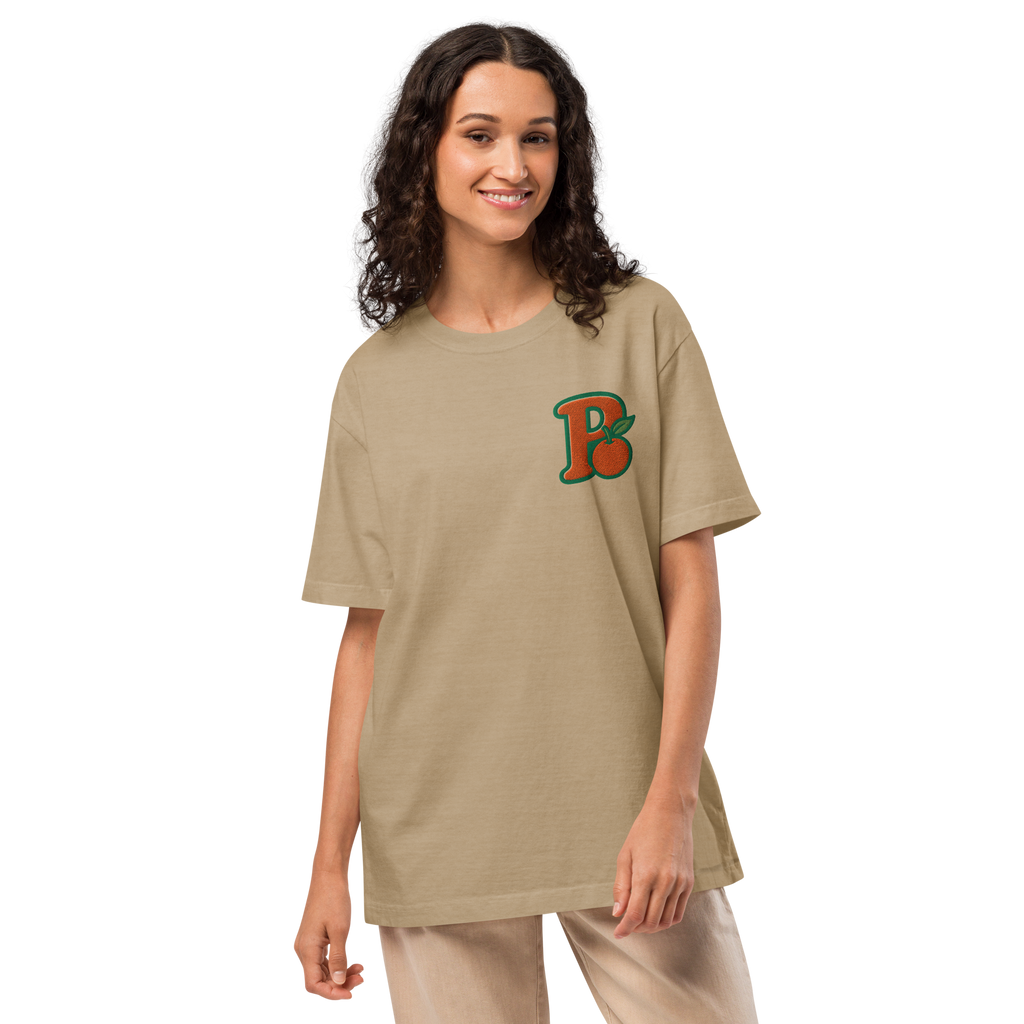 Simple Personality Embroidered Tee