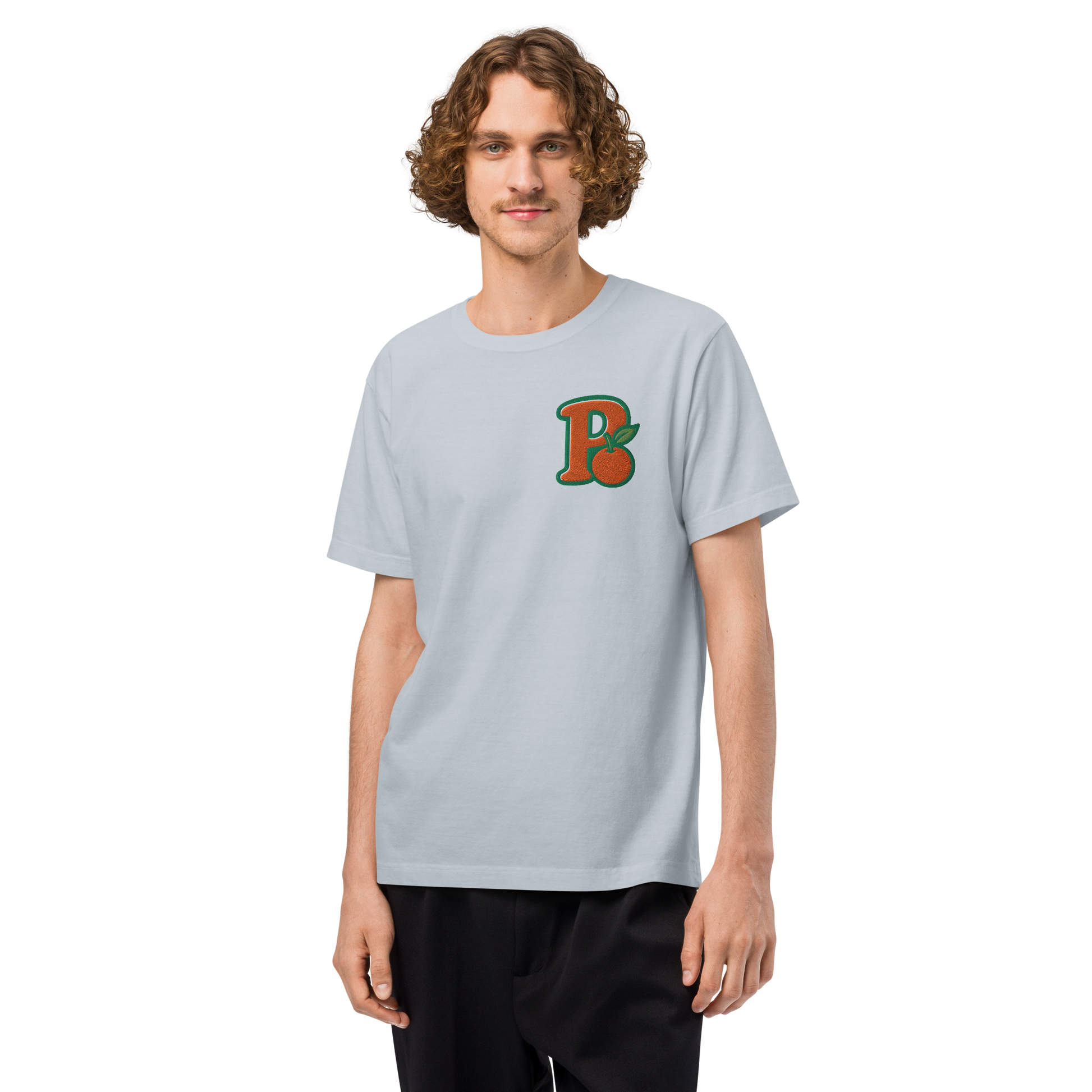 Simple Personality Embroidered Tee