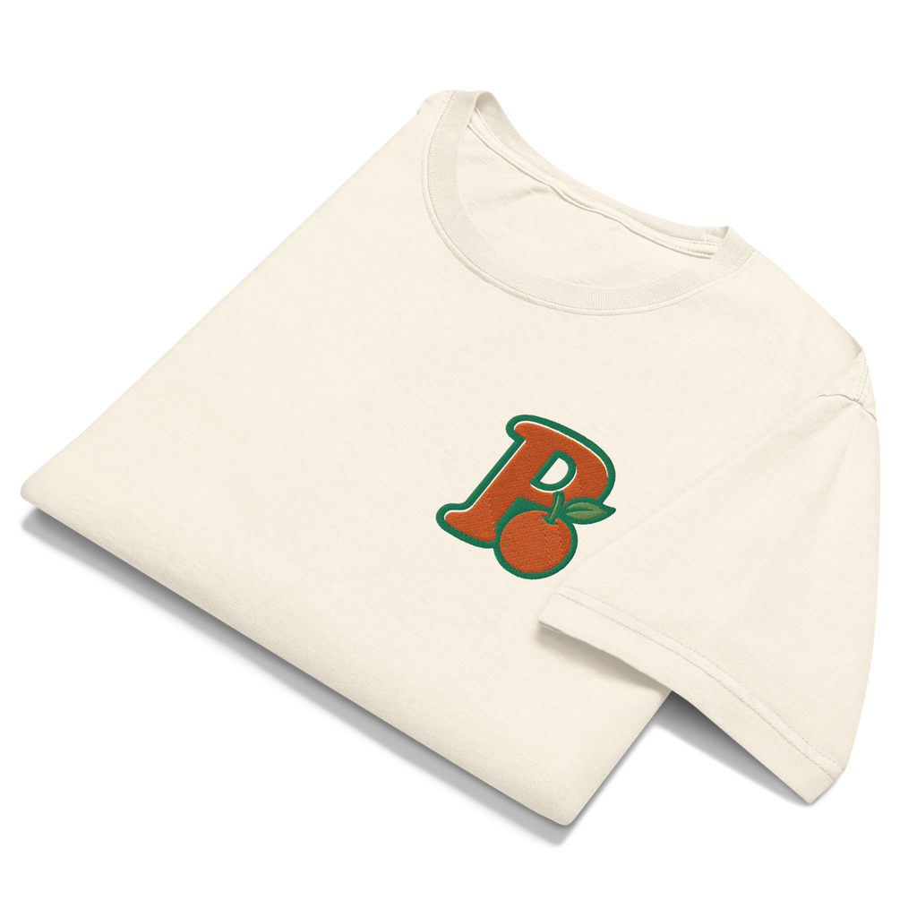 Simple Personality Embroidered Tee