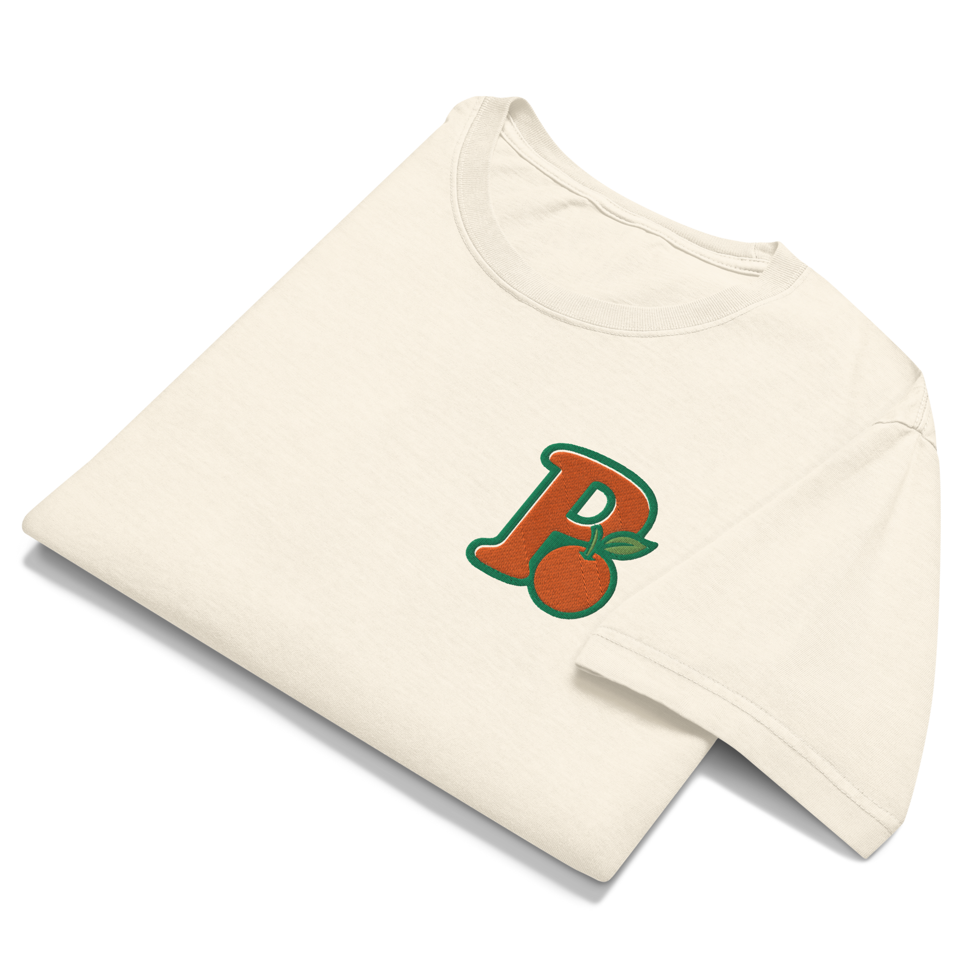 Simple Personality Embroidered Tee