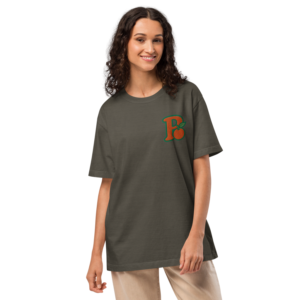 Simple Personality Embroidered Tee