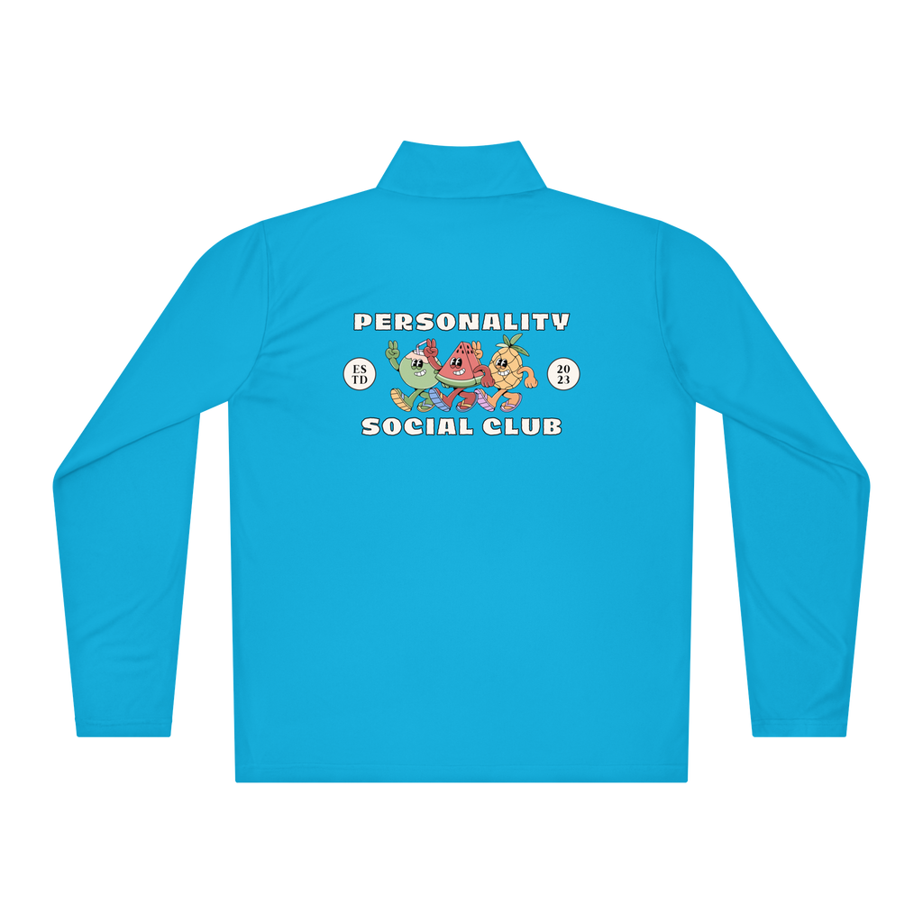 Men's Personality Run Club Performance quarter zip up jacket