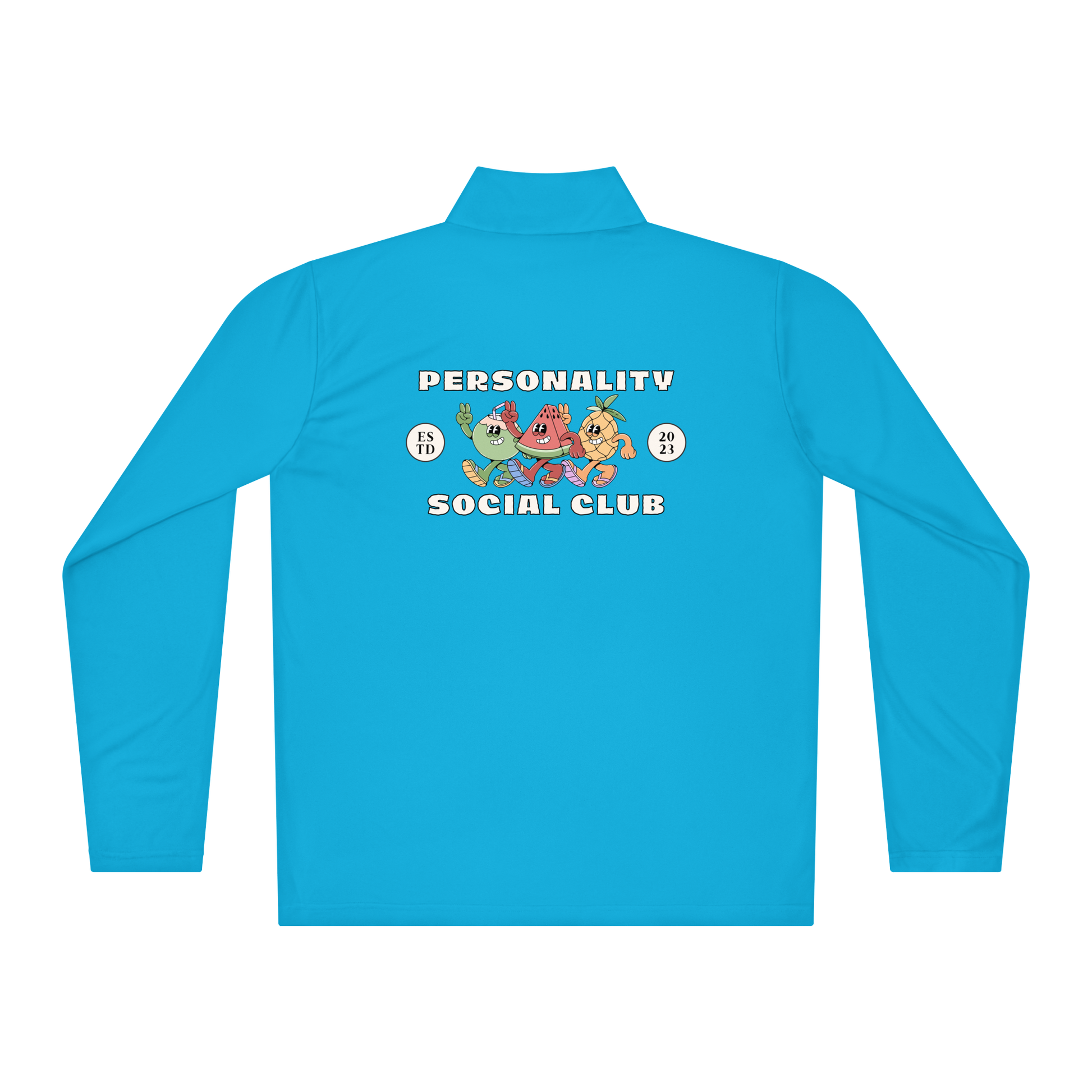 Men's Personality Run Club Performance quarter zip up jacket