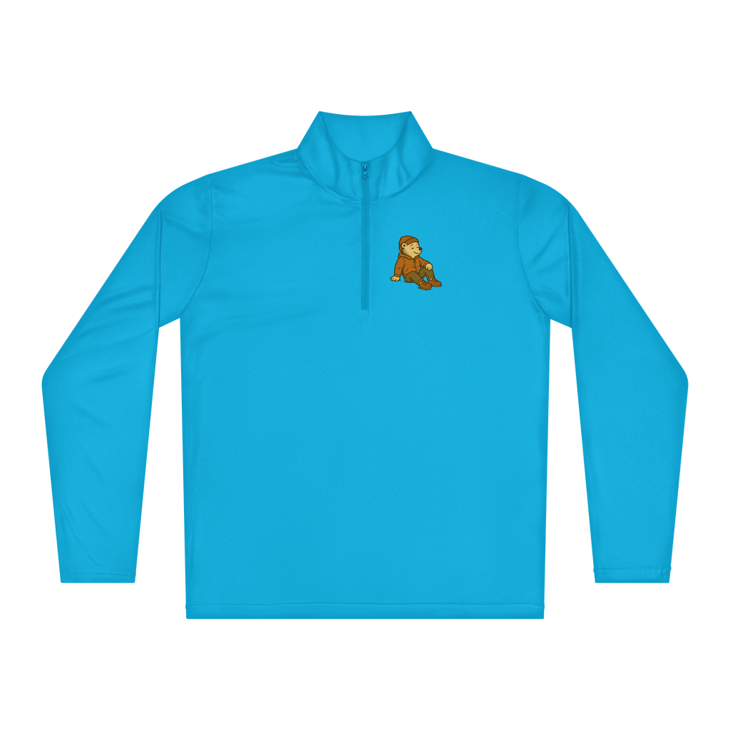 Bold Personality Performance Quarter Zip Up Jacket
