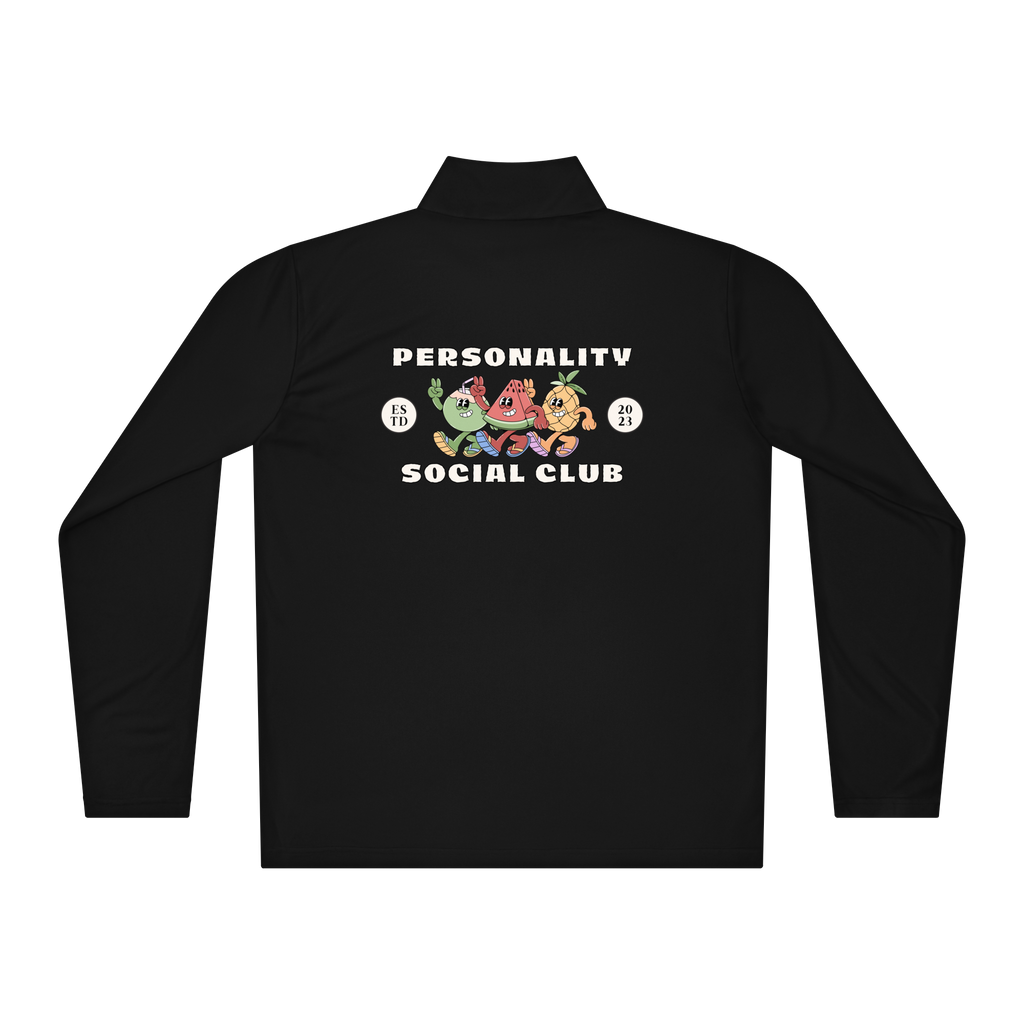 Men's Personality Run Club Performance quarter zip up jacket
