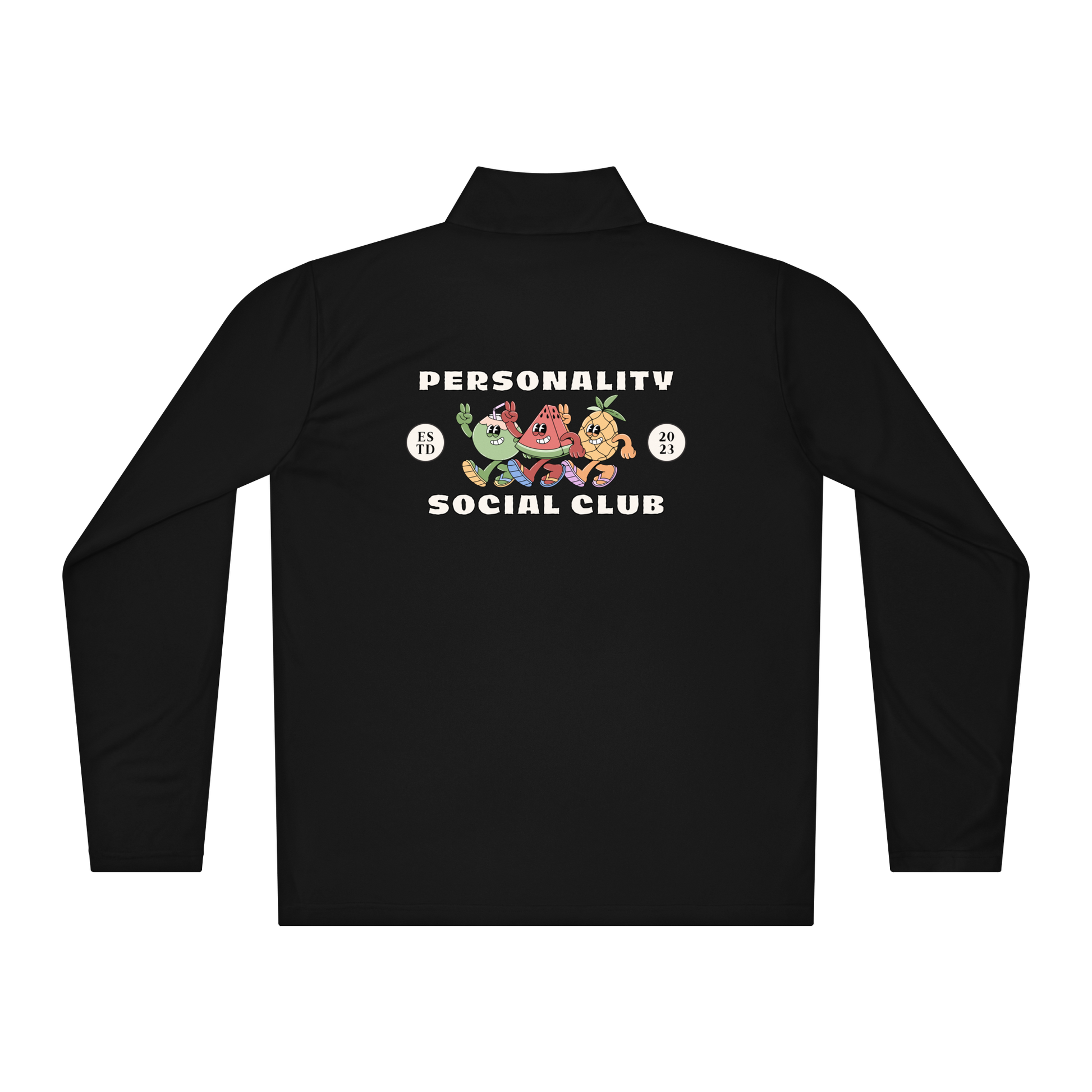 Men's Personality Run Club Performance quarter zip up jacket